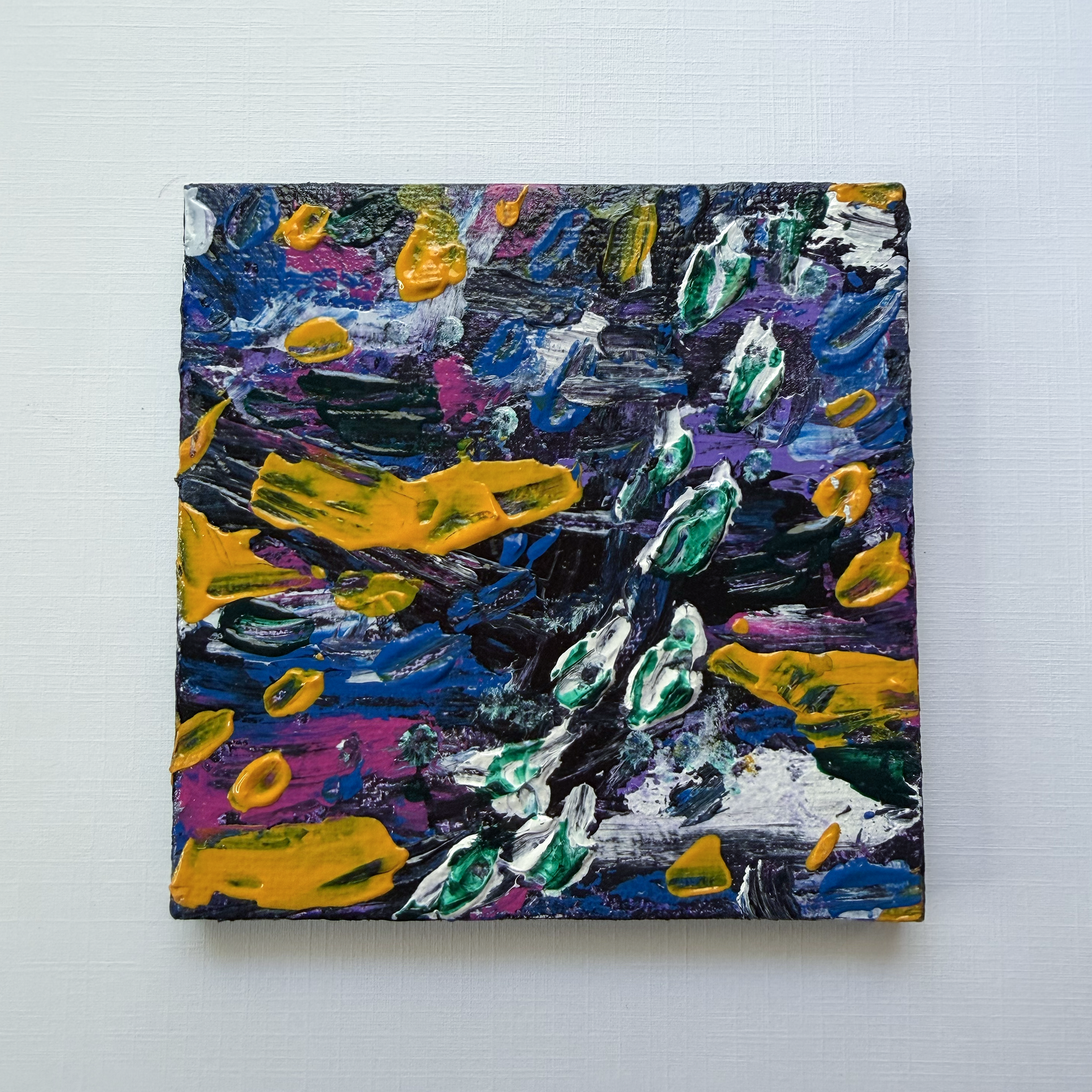 Current, 4x4 Original Painting