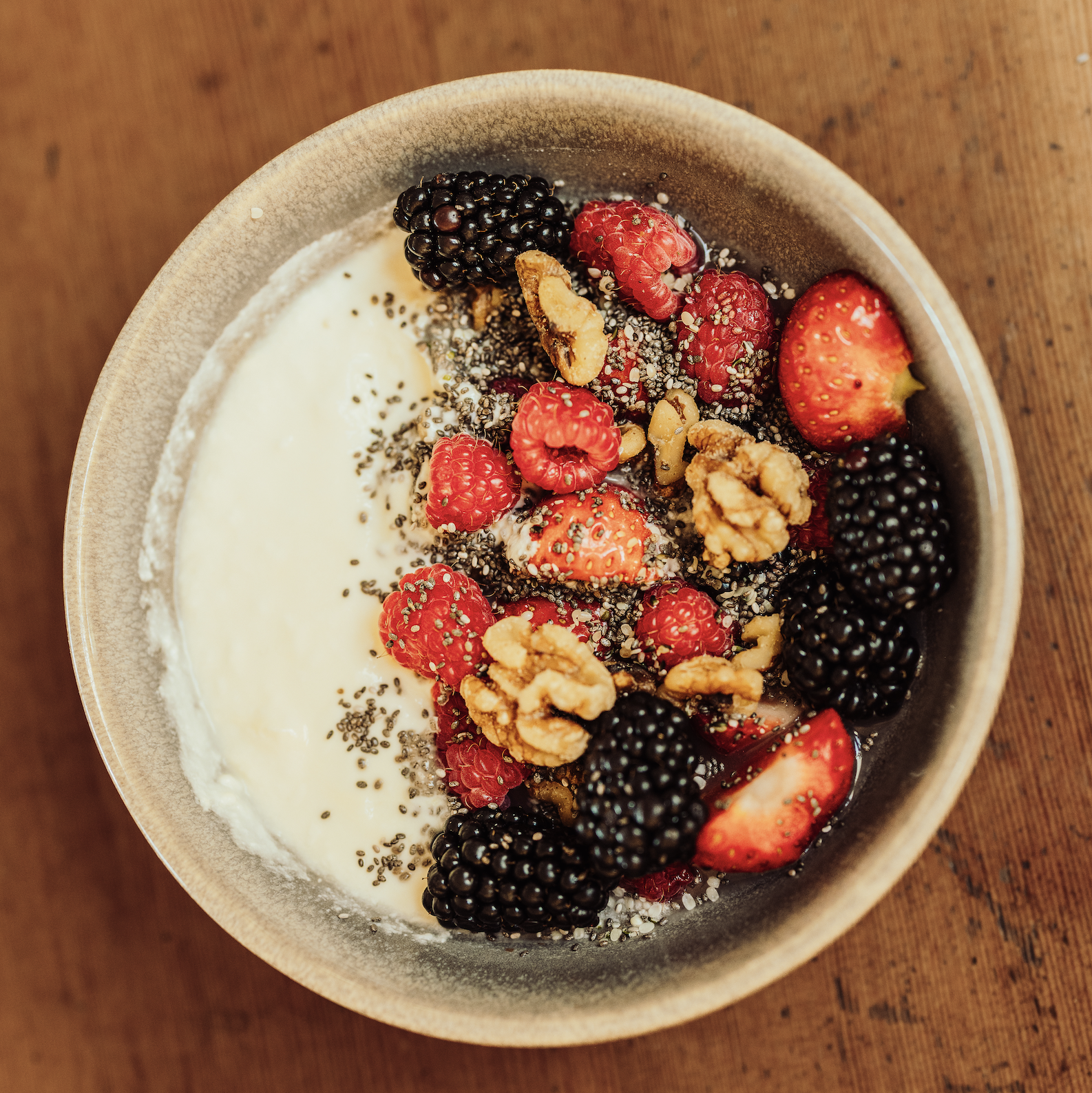 Yogurt Berry Bowl