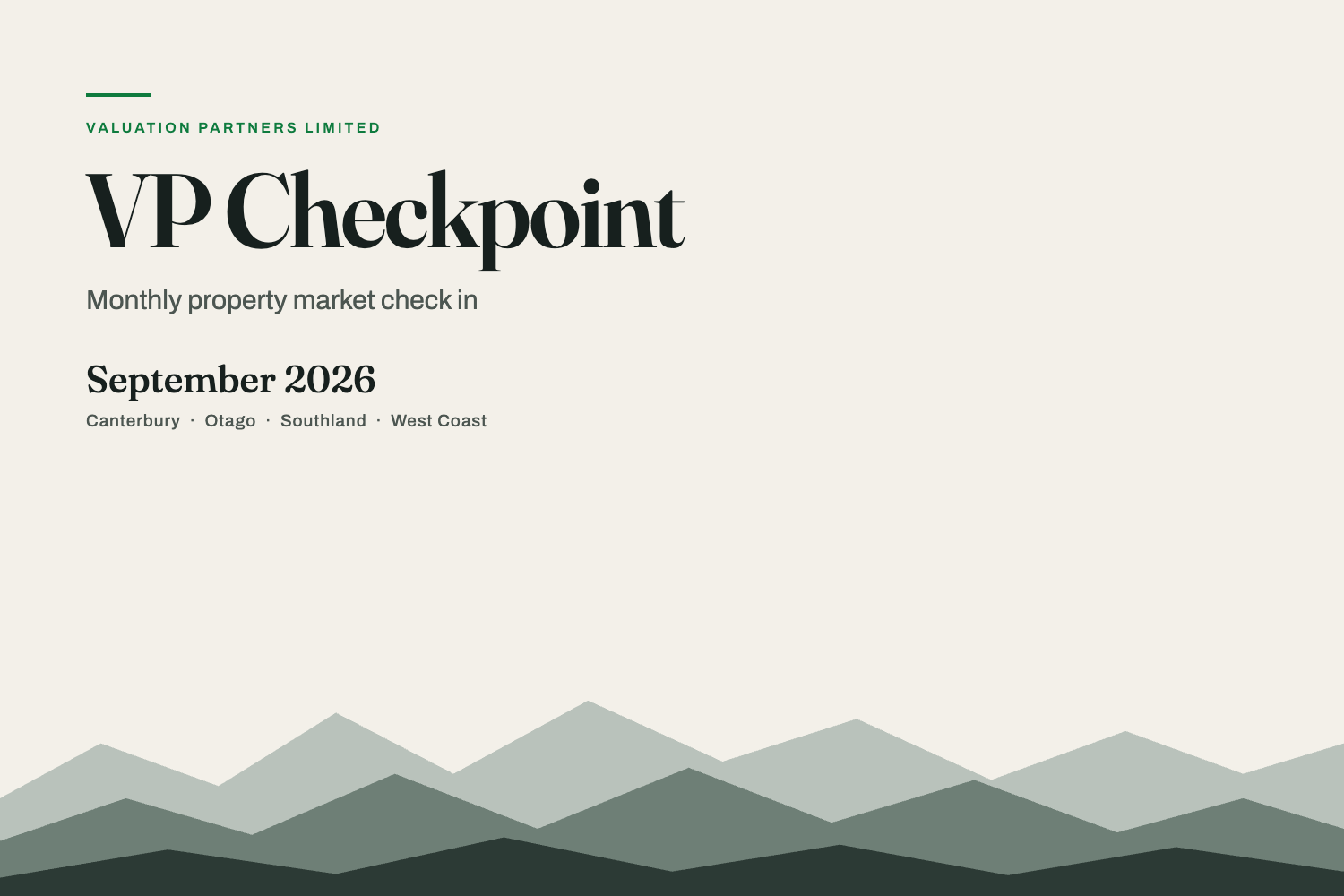 Valuation Partners Checkpoint