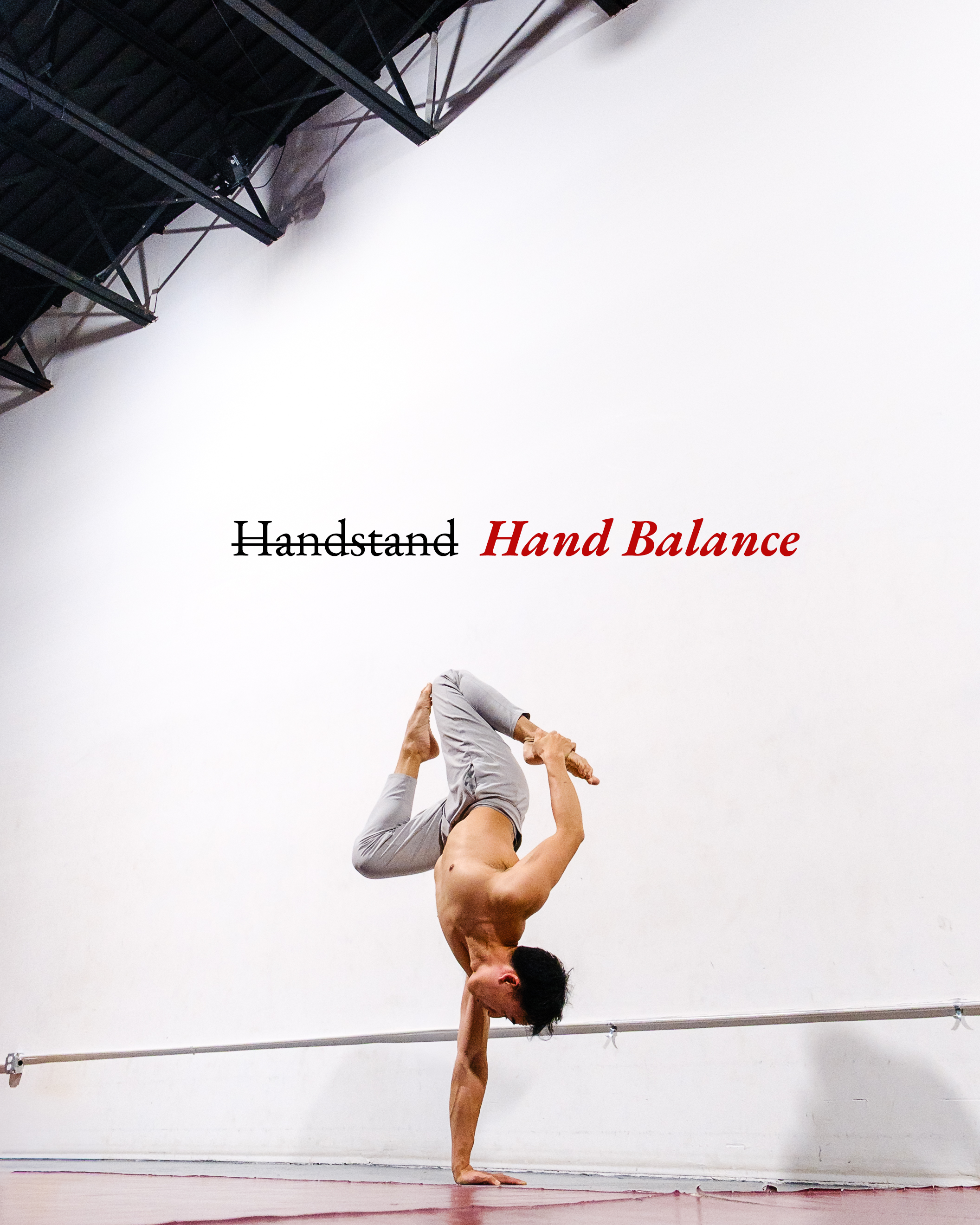 You don’t want Handstand. You want Hand Balance.