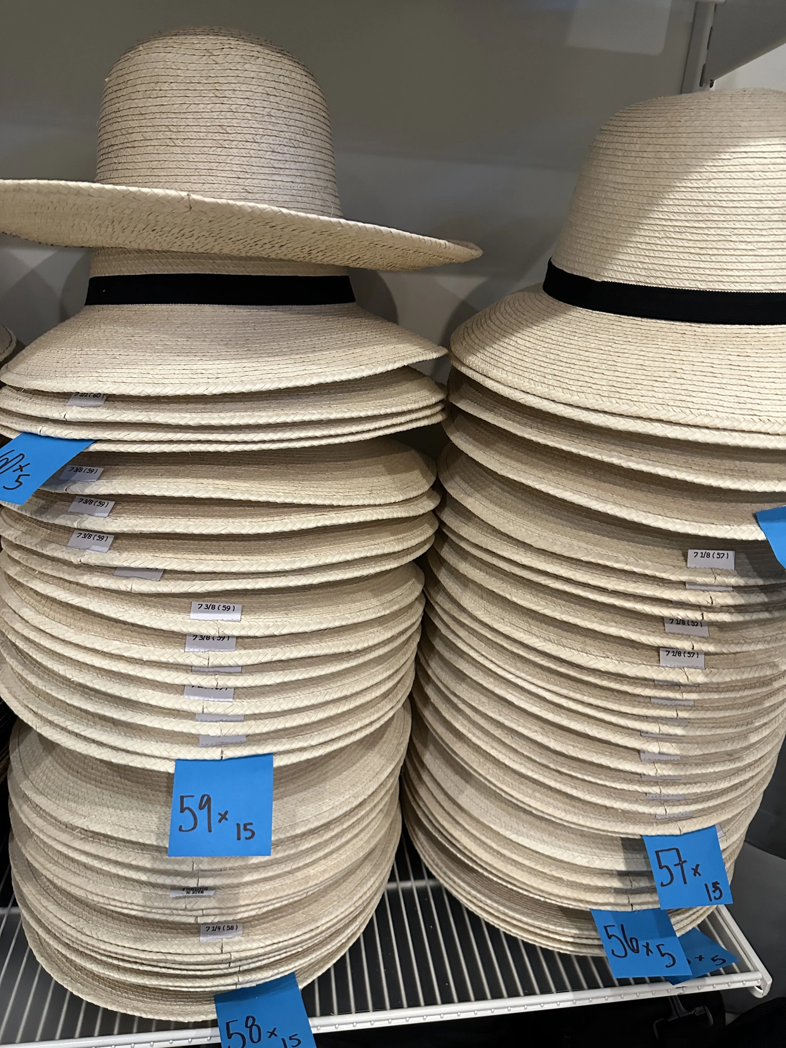 Custom 100% Palm Leaf Hat