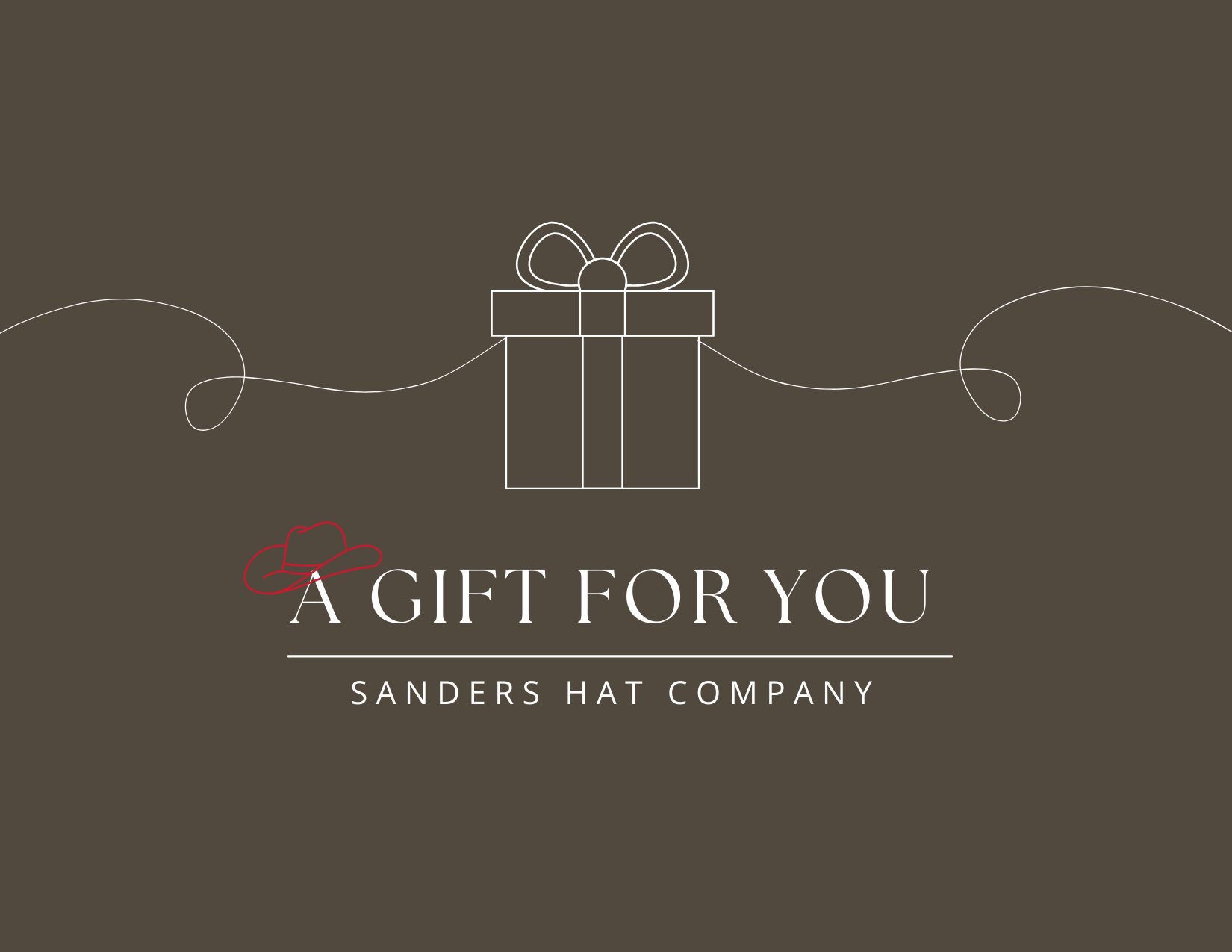 Sanders Hat Company Gift Card