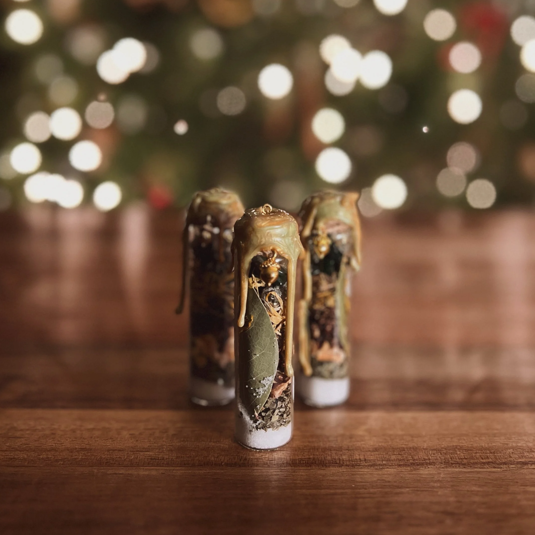 where new roots grow • spell jar ornament