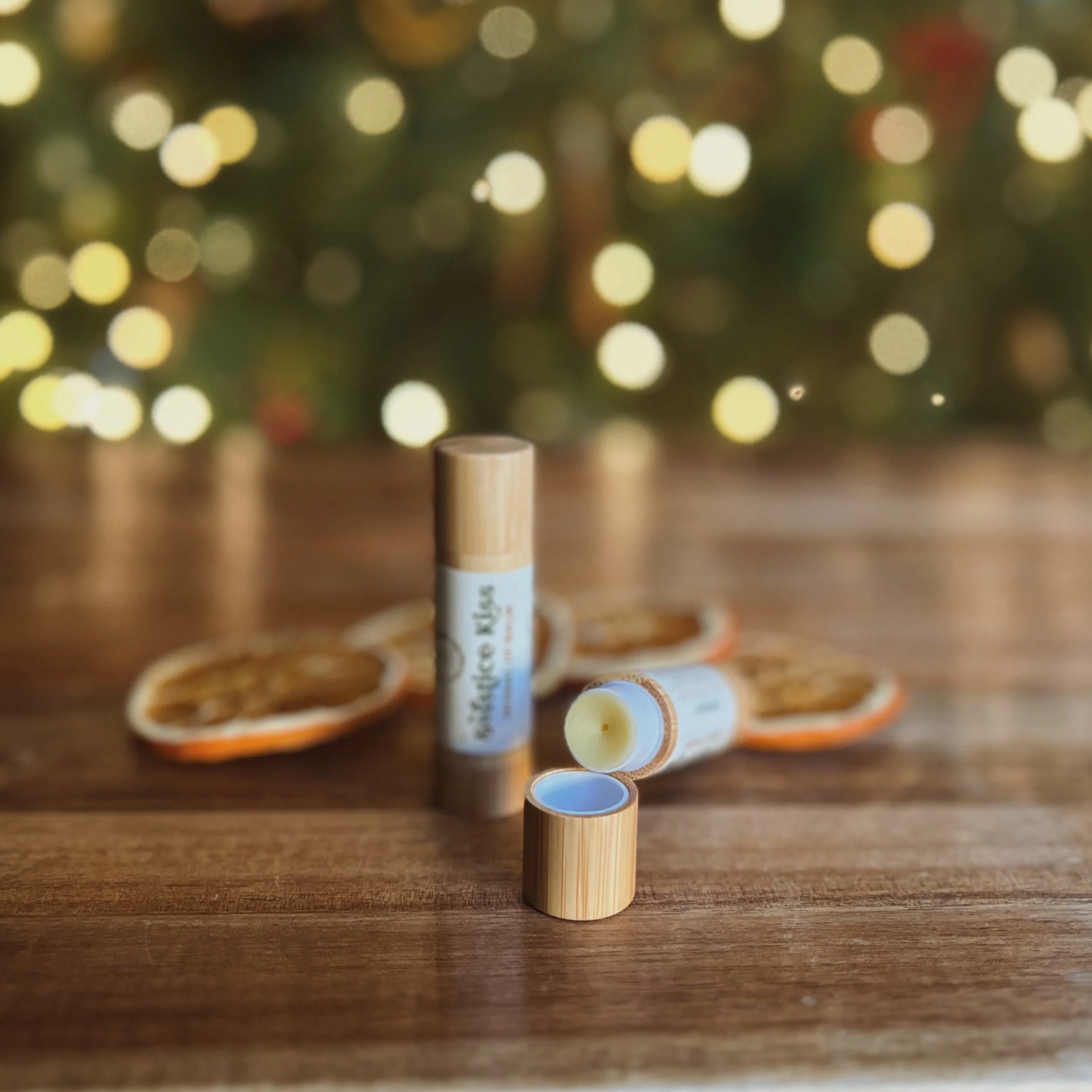 solstice kiss • herbal lip balm