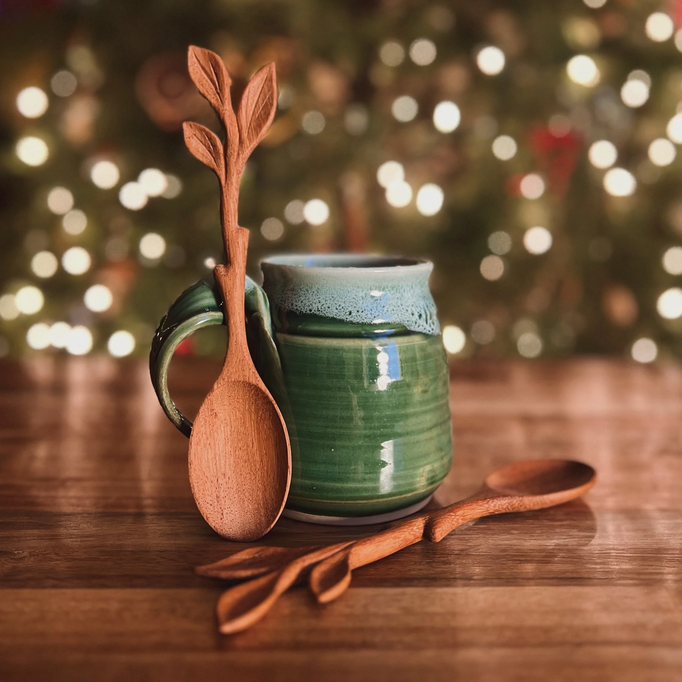 wildwood leaf spoon