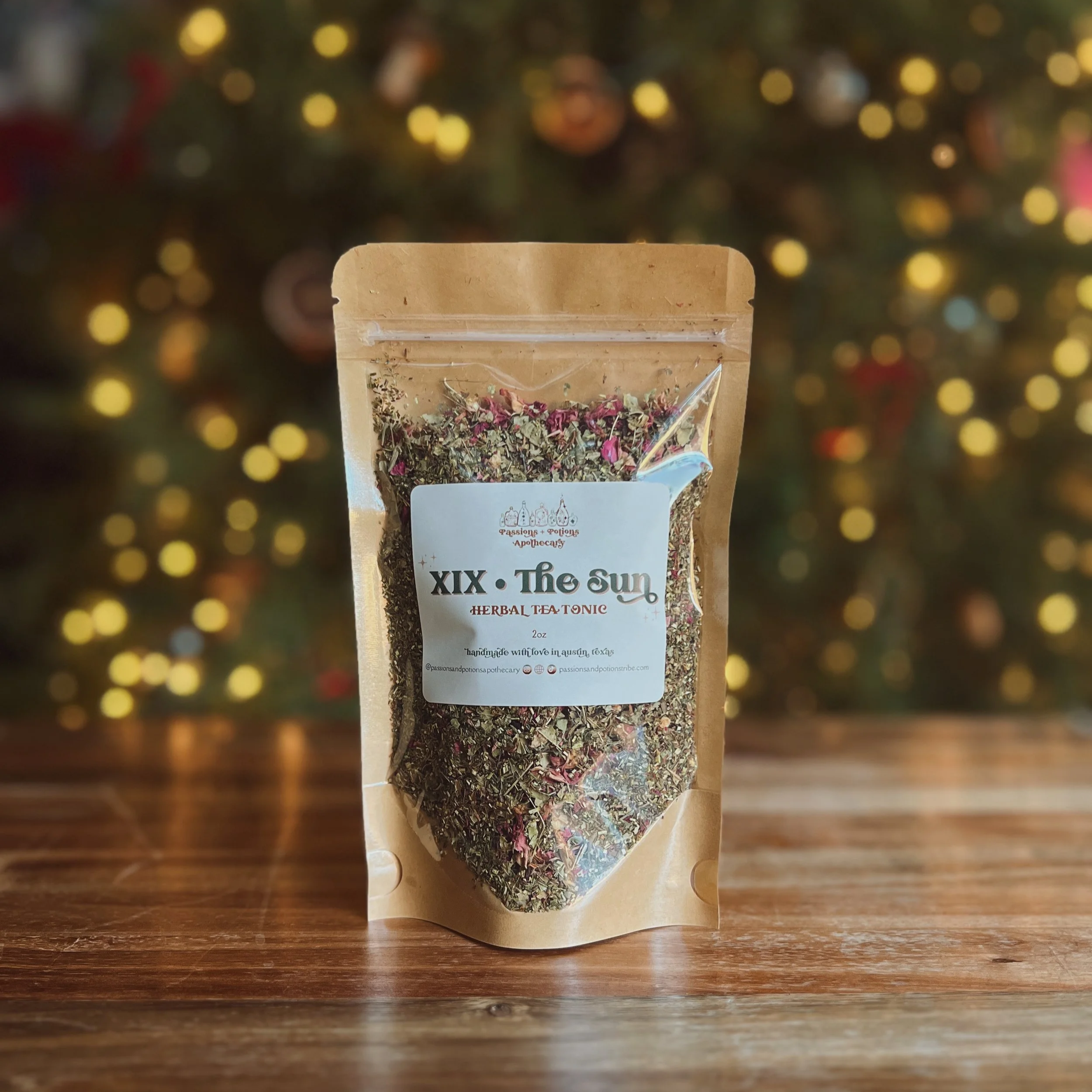 XIX • the sun • herbal tea tonic