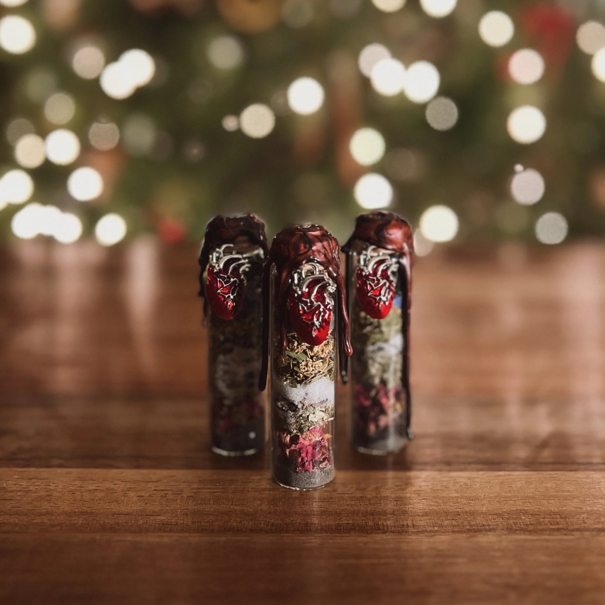 the invisible thread • spell jar ornament