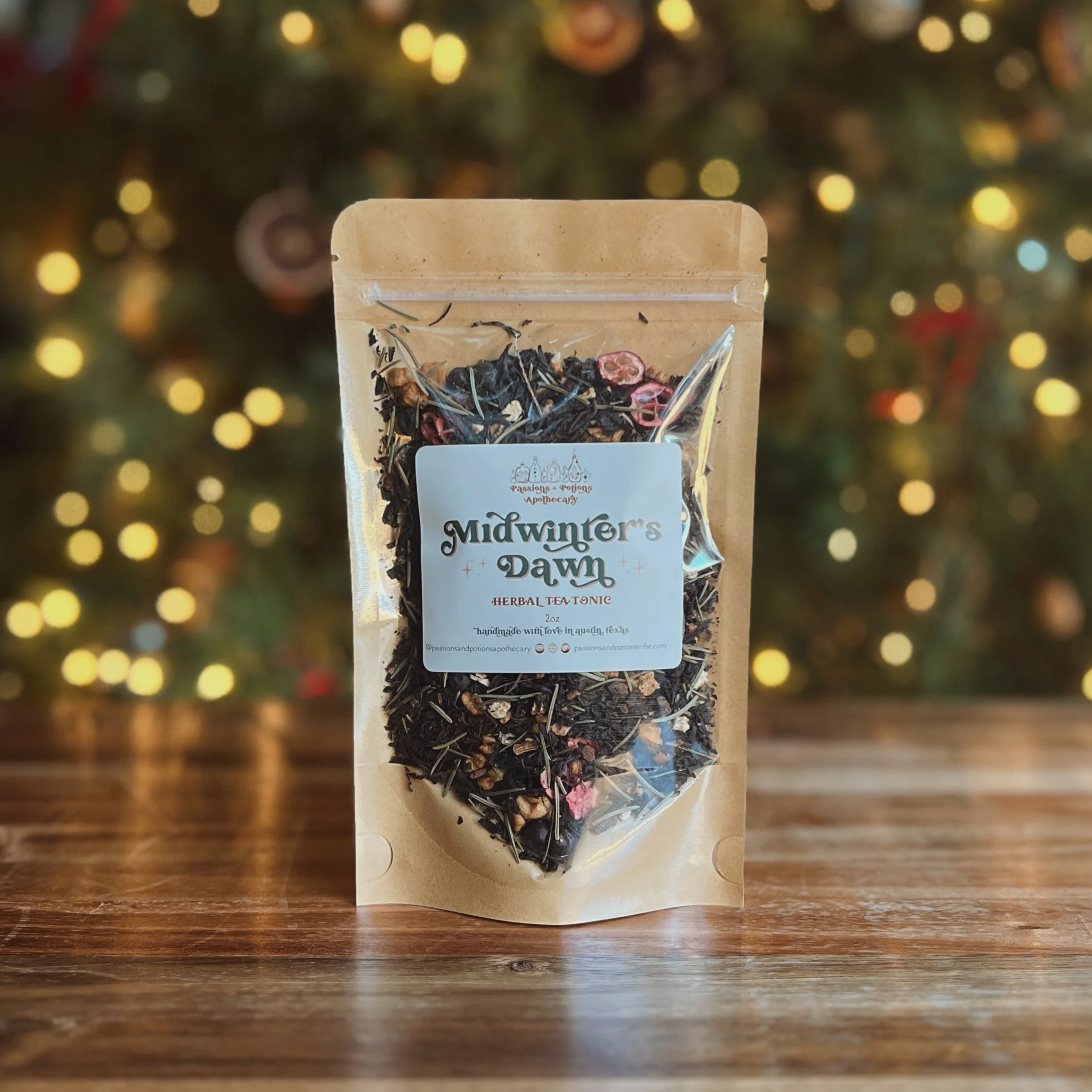 midwinter's dawn • herbal tea tonic