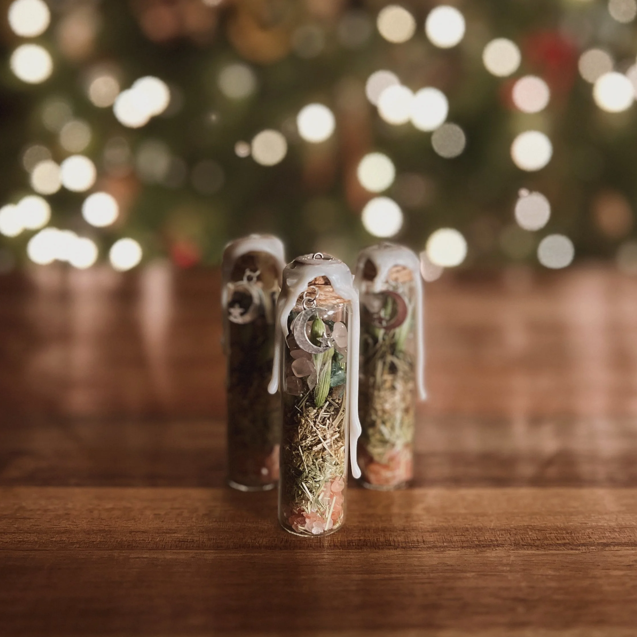 wintering • spell jar ornament