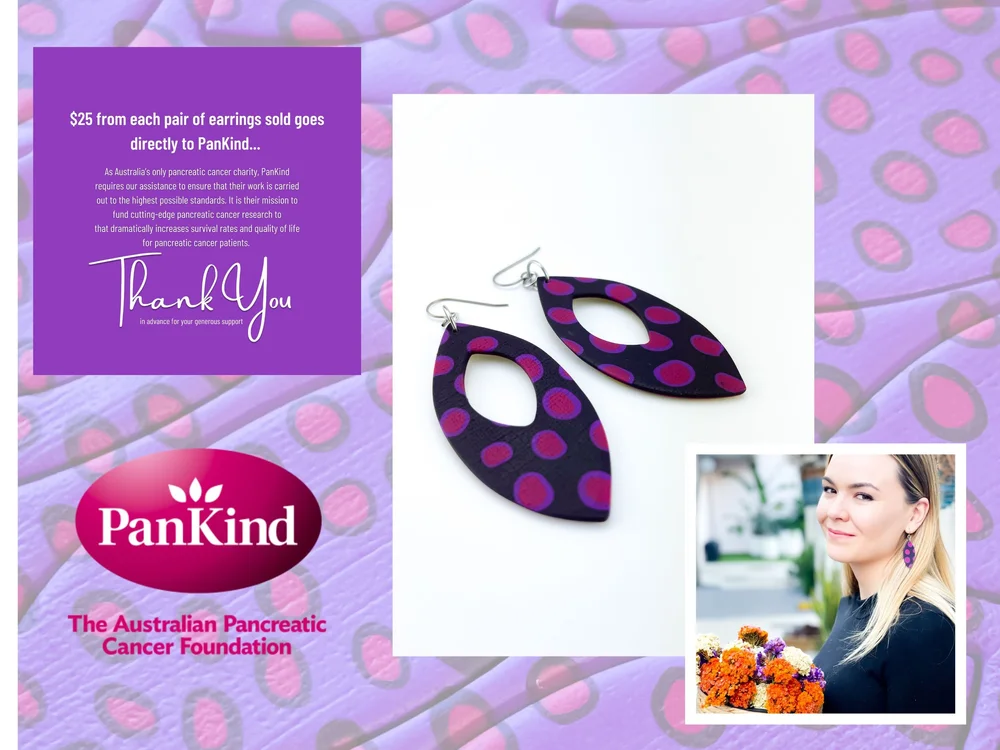 PanKind charitable earring collaboration