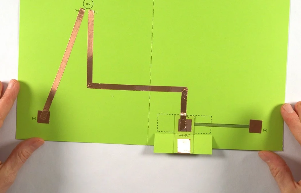Make sure your copper overlaps inside the battery box.