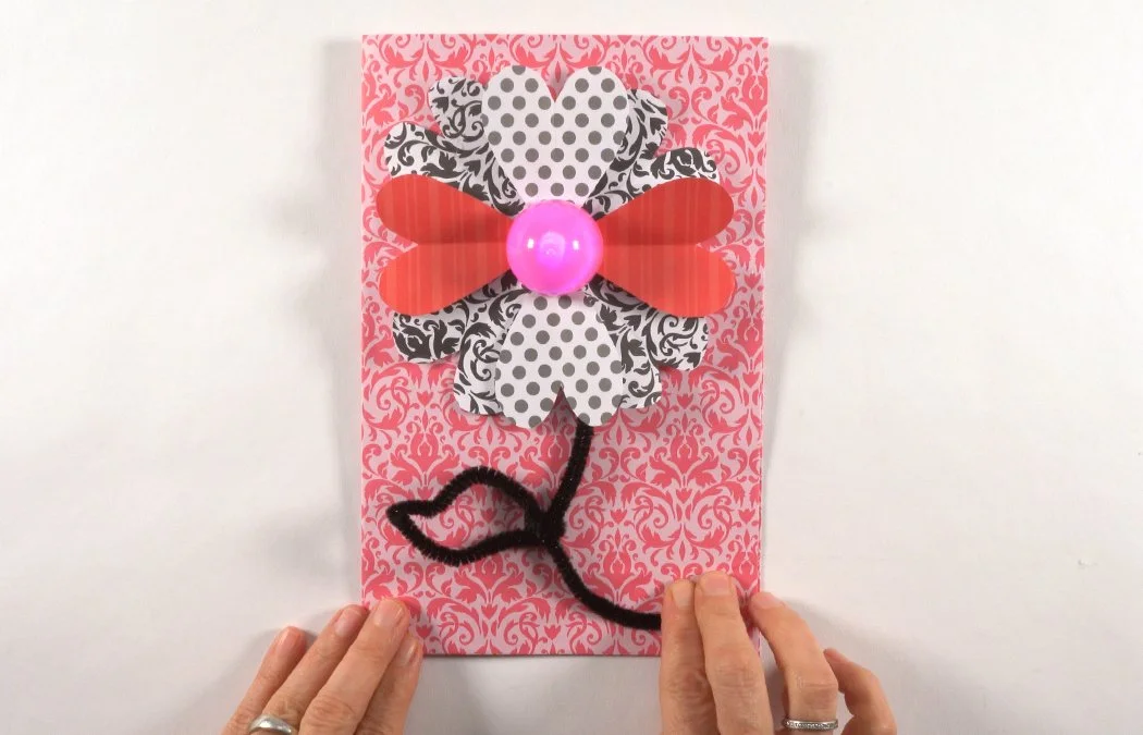 Decorate your card and add cool elements. Be creative!