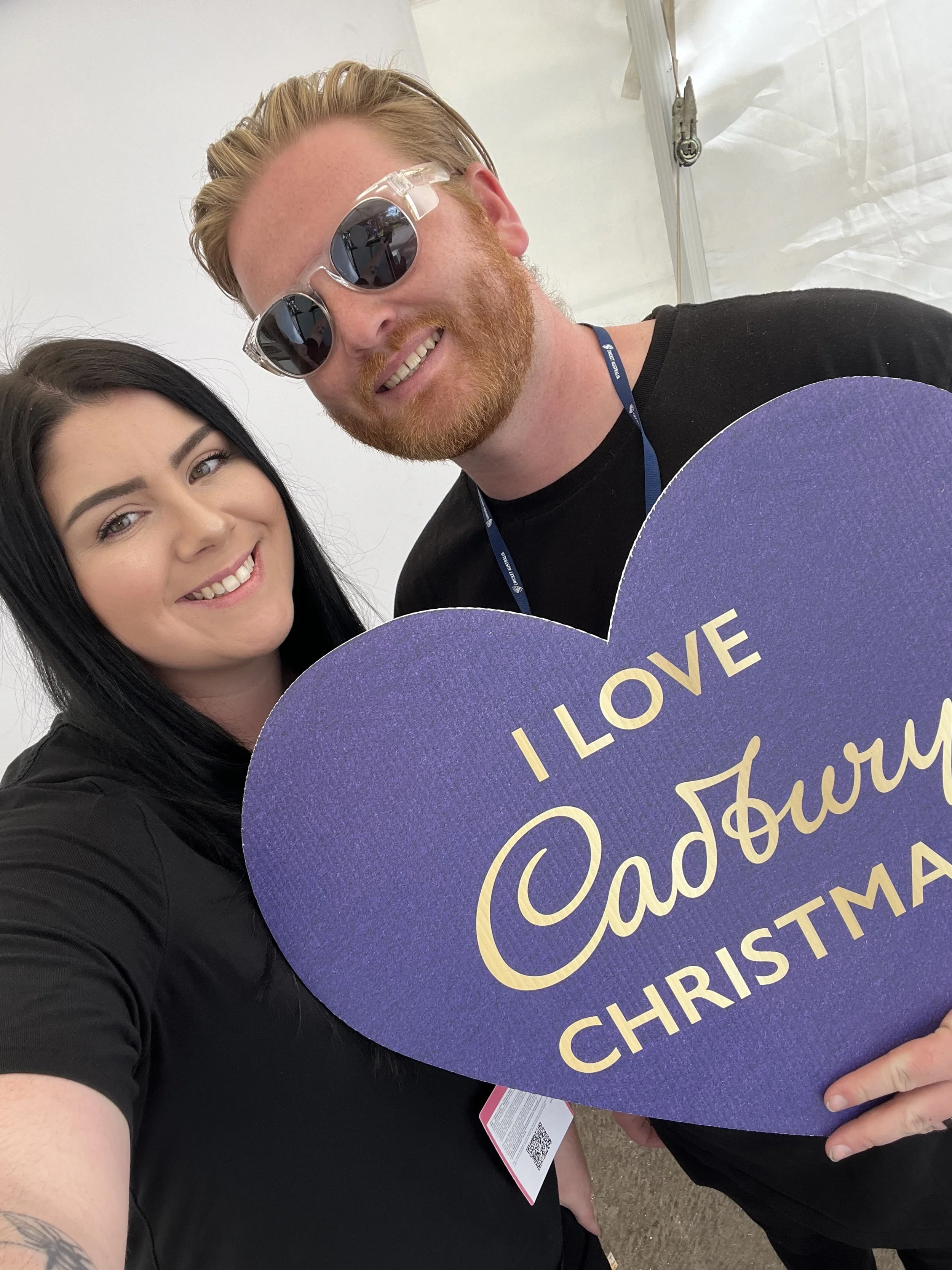 Corporate Photo Booth Hire Hobart, Tasmania, Cadbury Brand Activation
