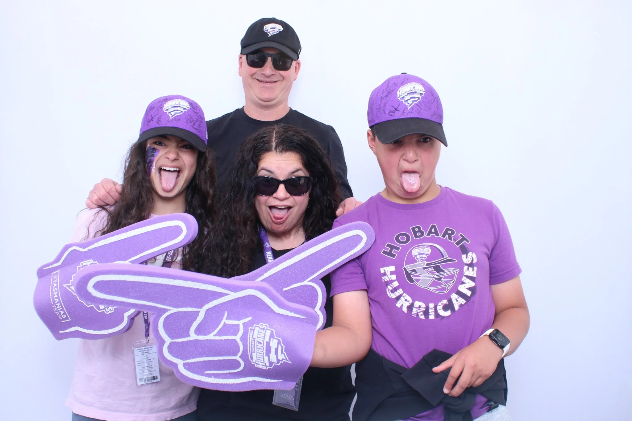 Hobart Hurricanes Photo Booth Hire Hobart, Tasmania, Brand Activation
