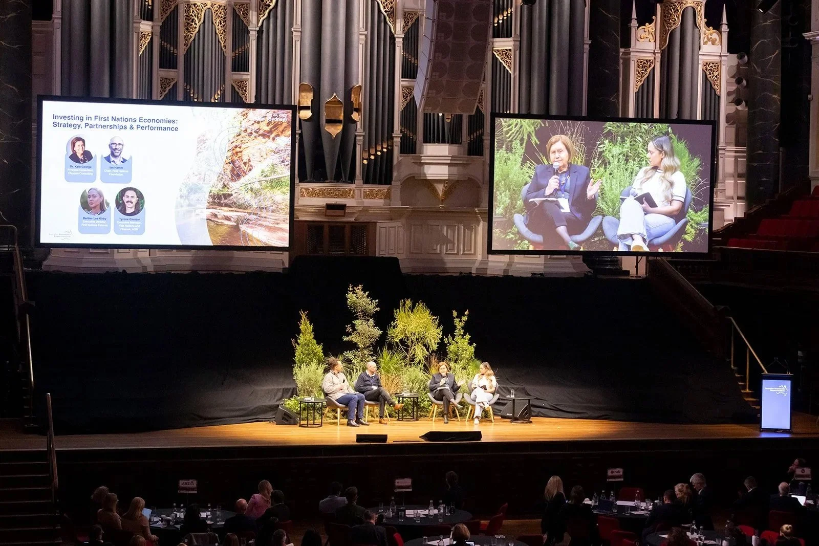 First Nations Panel at the Australian sustainable finance Summit 2025