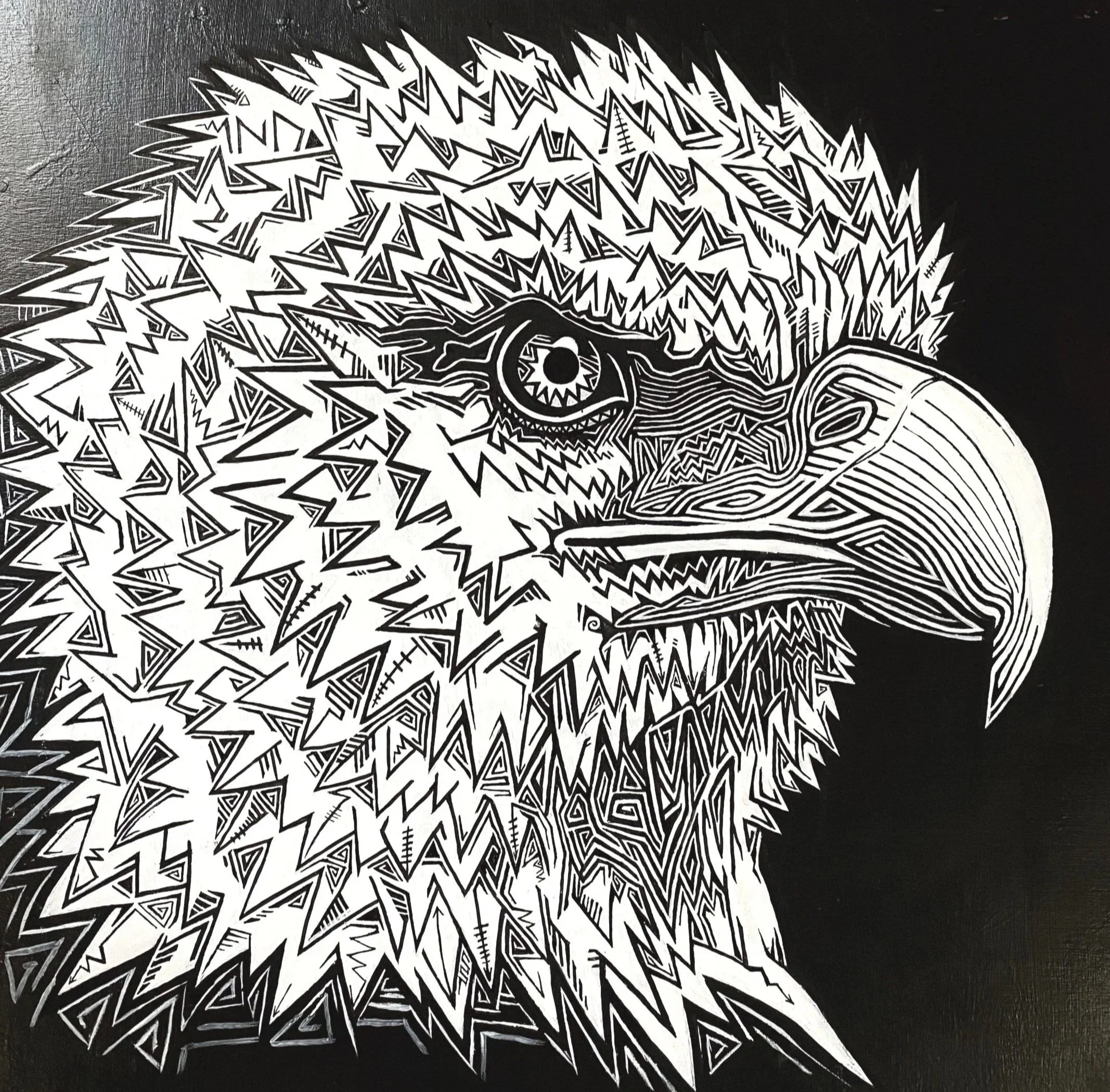  | 30 X 30 | ACRYLIC & OIL ON PANEL