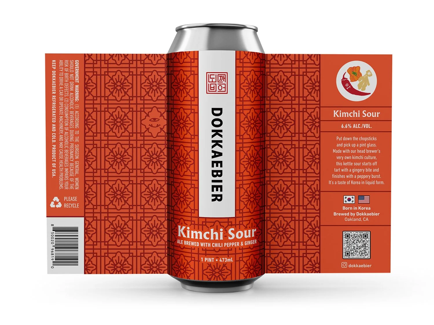 Dokkaebier kimchi sour can