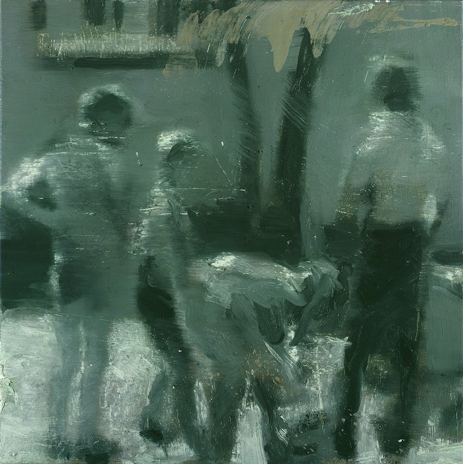 eggoiltempera on canvas
