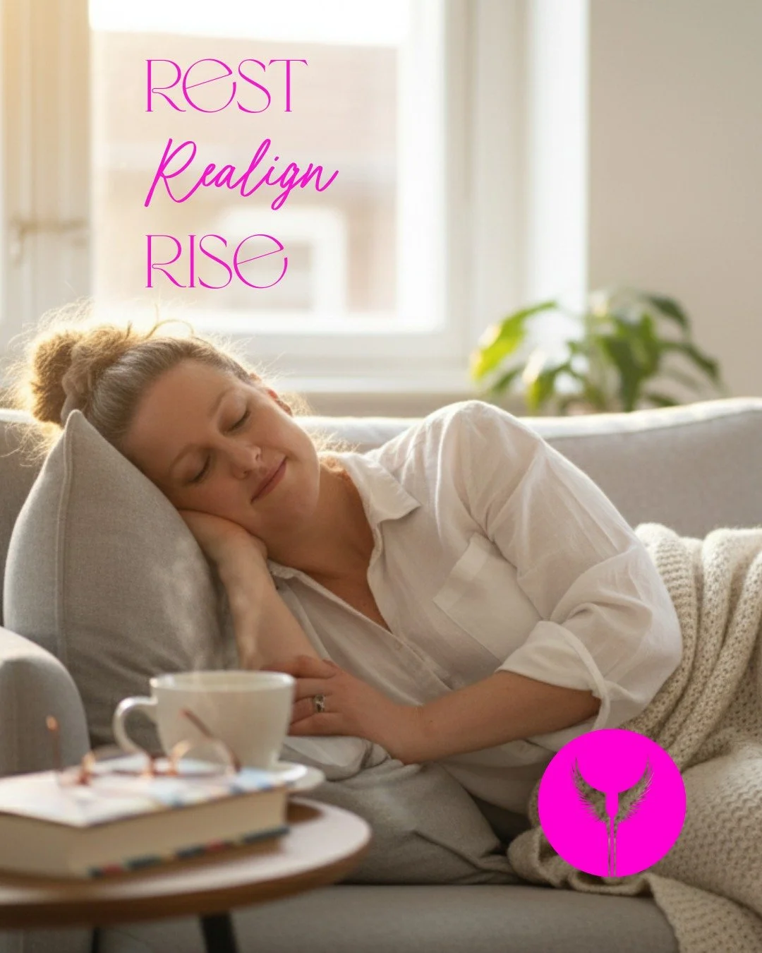 &ldquo;Rest is not a reward. 
It&rsquo;s your natural rhythm.&rdquo;

What would shift in your business and life if you began to lead from rest instead of resistance?

#RealignYourself #FeminineLeadership #CorporateRewilding #Embodiment #RedefiningSu