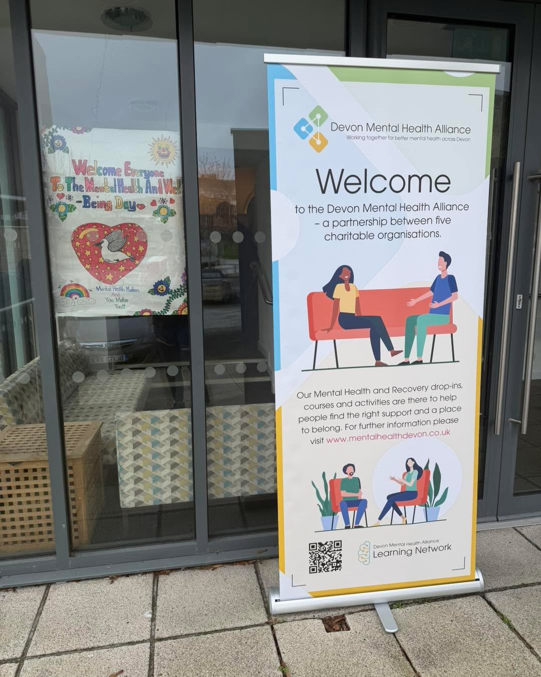 We are at Plymouth Methodist Central Hall until 6pm today! Come along to our Community Mental Health and Wellbeing Open Day, meet local groups and organisations here to support your mental health and wellbeing!🤗