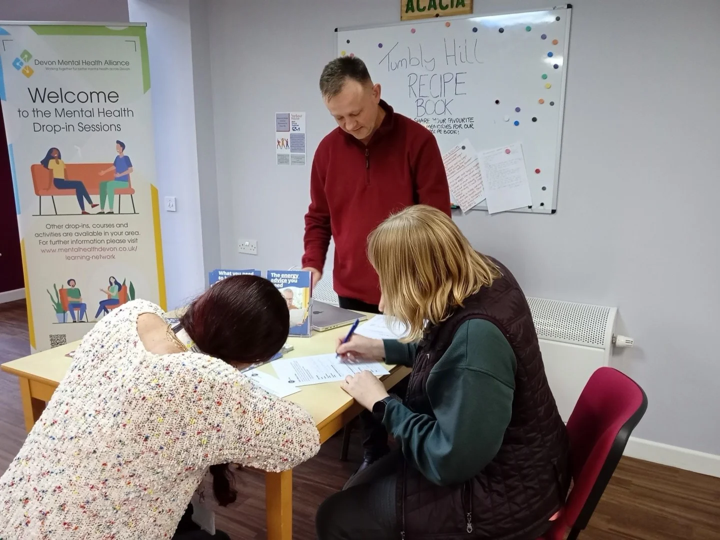New Article: &ldquo;Guest Speakers Boosting Support at Kingsbridge Drop-in&rdquo;

This Autumn, our Kingsbridge Mental Health &amp; Recovery Drop-in has enjoyed 2 guest speakers from Citizen&rsquo;s Advice Torbay and Wellbeing Workshops.

Hosted at @