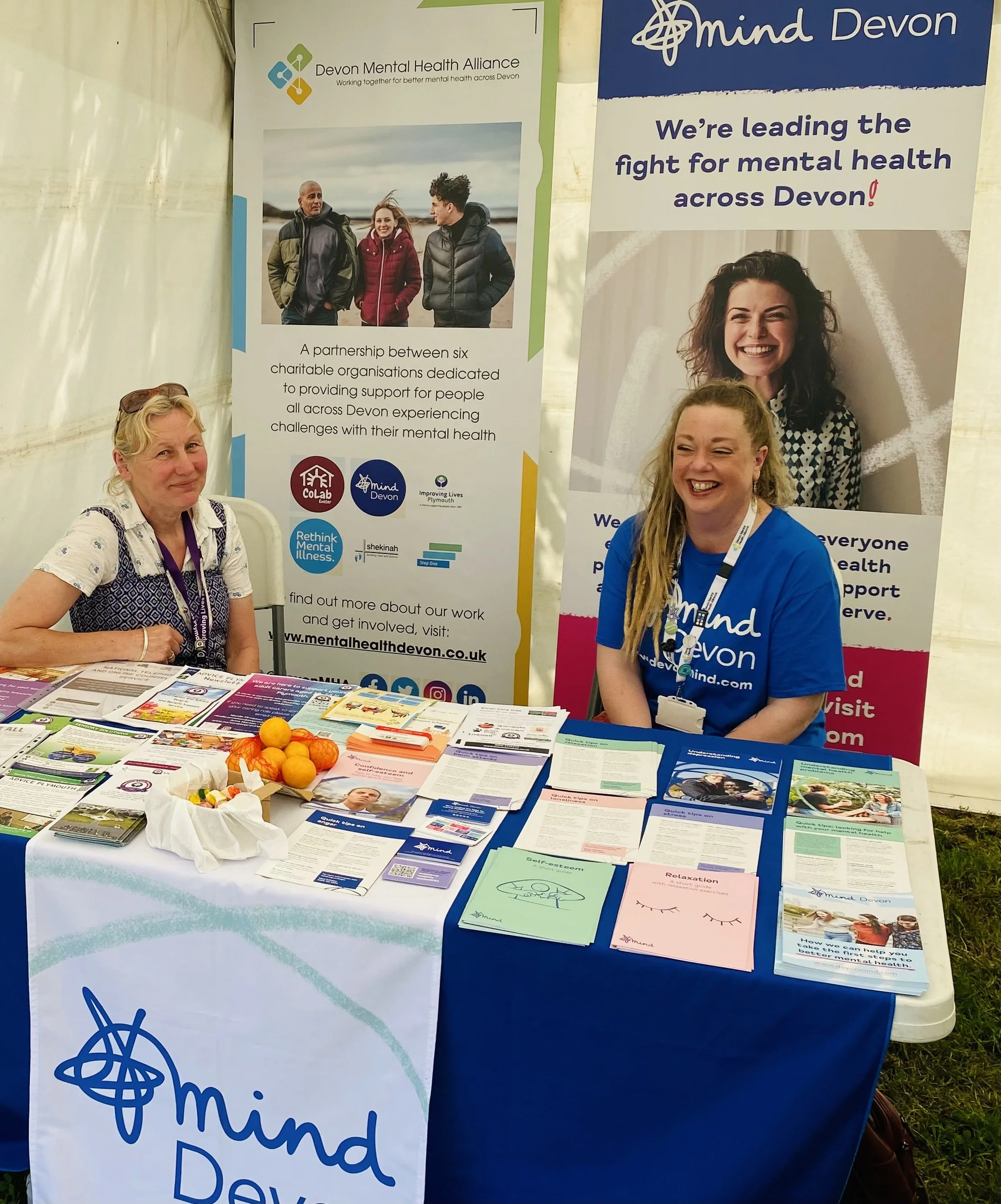 Devon Mental Health Alliance Joins Community at Freedom Fields Festival