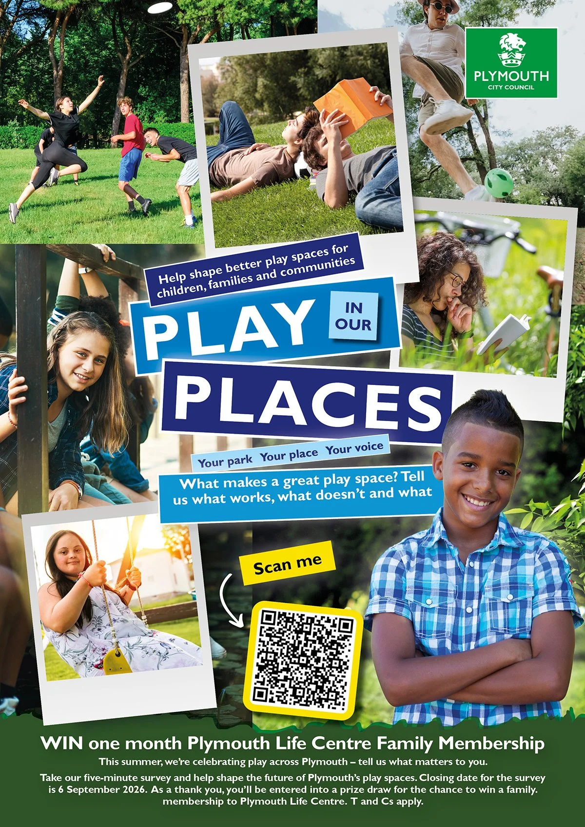 Help Shape the Future of Play in Plymouth