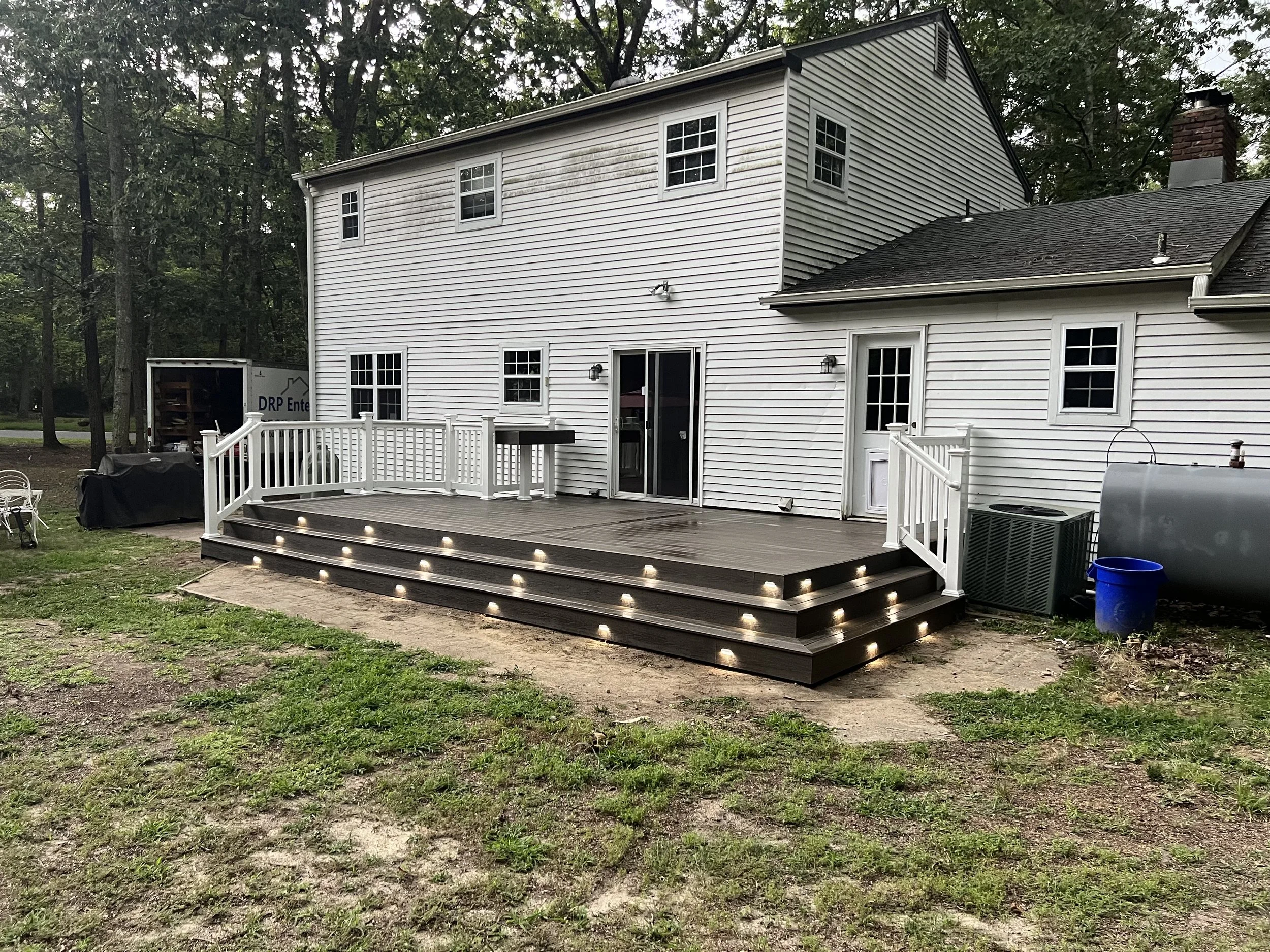 Trex Coastal Bluff Deck Build