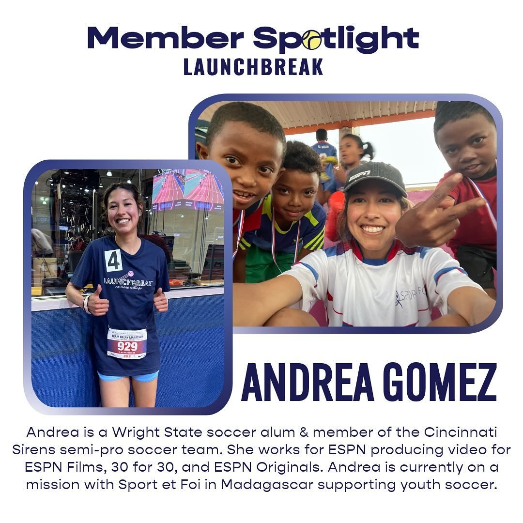 LaunchBreak member @andrea_gomez_10 is a force; we are so happy to have her. 

Our LaunchBreakers rock!

#womenempowerment 
#womenssoccer 
#madagascar 
#weplaywomenssports