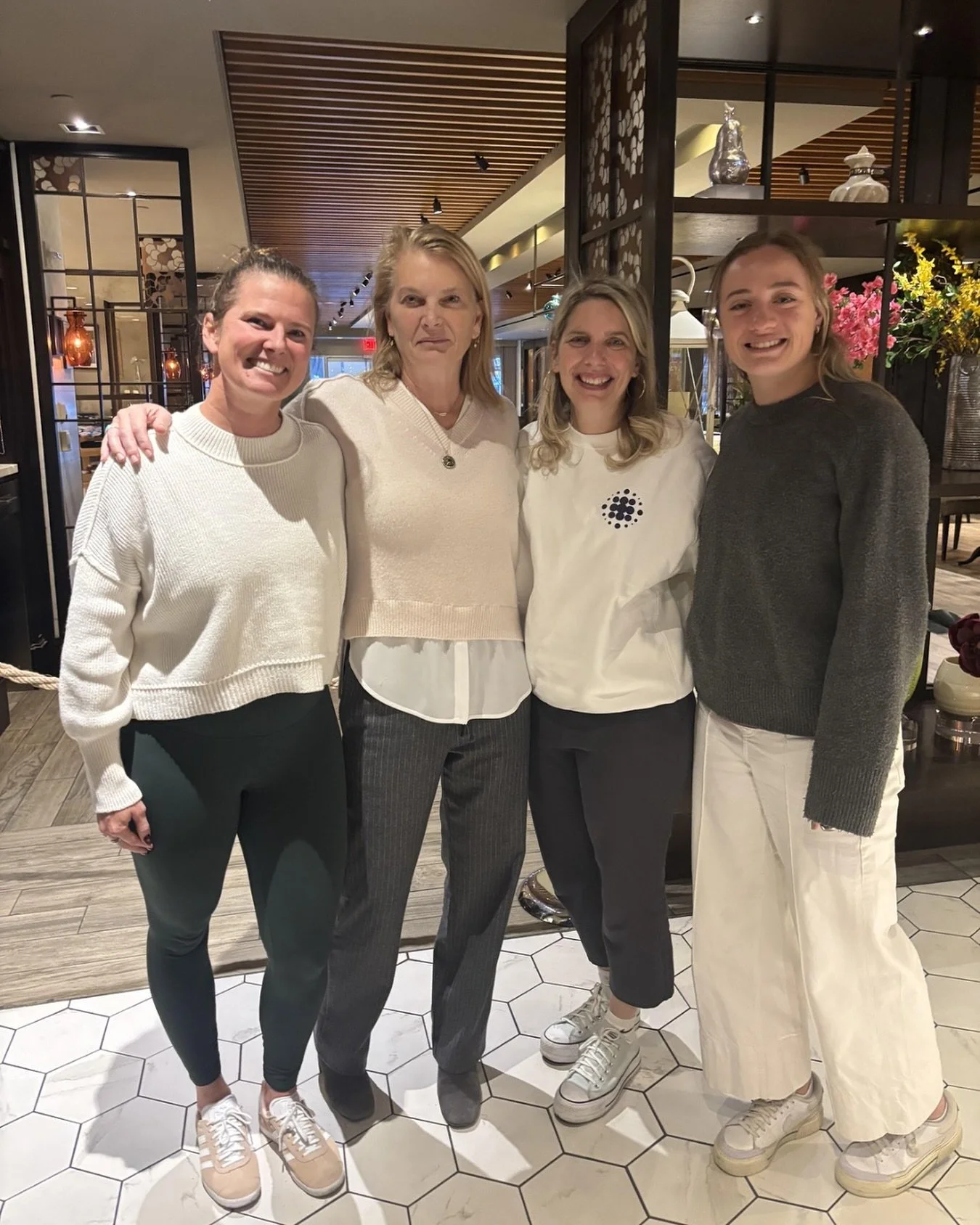 Post-coffee chat and brainstorm with LaunchBreakers Michele Lowry, Athlete Professional Development Manager, U.S. Ski &amp; Snowboard, and Team USA Olympian Olivia Giaccio on how LaunchBreak can best support U.S. Ski &amp; Snowboard athletes 🚀