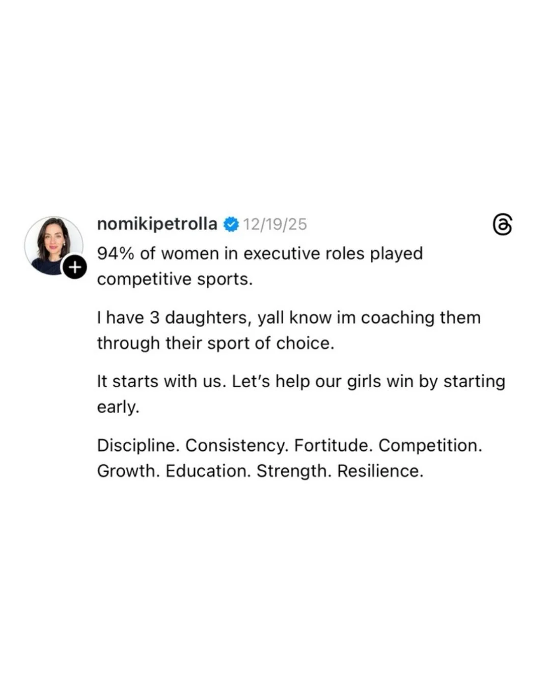 Happy #NationalGirlsAndWomenInSportsDay! 🚀

Photo credit: @pinterest , @nomikipetrolla via Threads