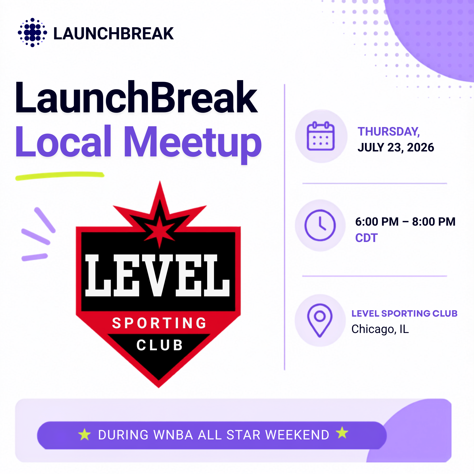Upcoming Event
