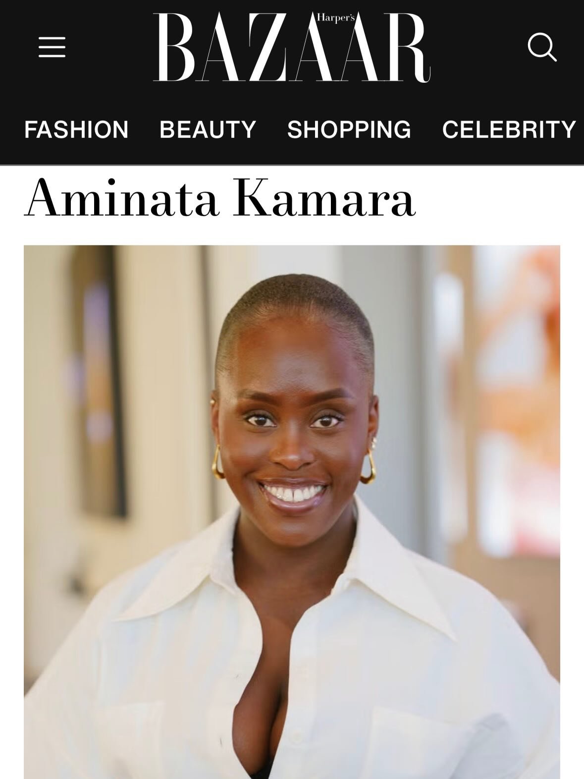 Honoured go be featured in @harpersbazaarus &rdquo;The New Vanguard of Celebrity Braiders!! Sharing a little insight into how I got started and what drives me to continue to do this work. 

Thank you @tiffdods and the whole team at Harper&rsquo;s! 
H