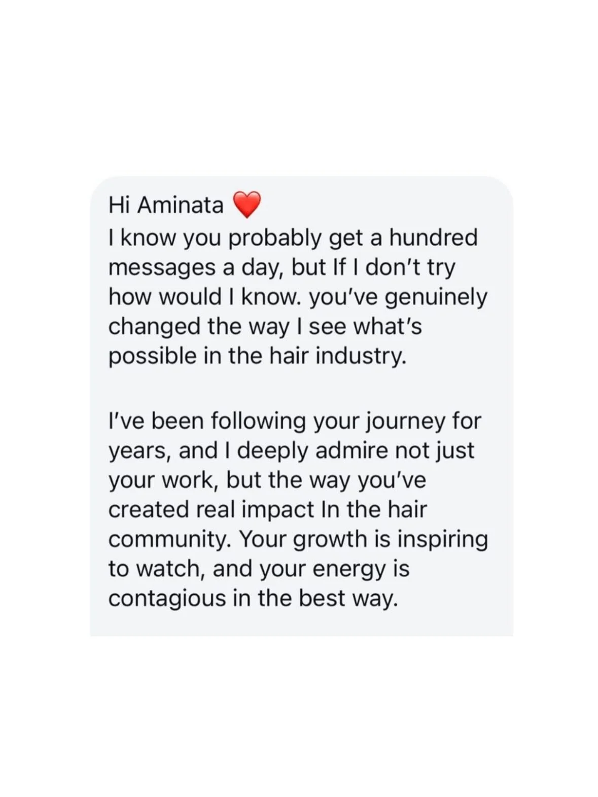 Words fail me as I look over the many messages you send to me.

You will never understand just how much it means to be a blessing to you, my community.

To see you go on to be inspired to live out your own dreams is the exact ripple effect I know I w