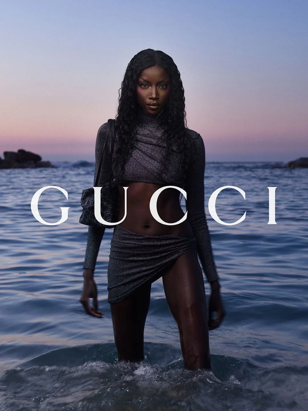 Hair for @gucci Monte Carlo Summer campaign

The most beautiful and intricate water waves individually curled for star girl @anokyai ✨

Tag team w @karenelizabradshaw, Led by @anthonyturnerhair, thank you always for having me on your team!! ❤️ 

#Guc