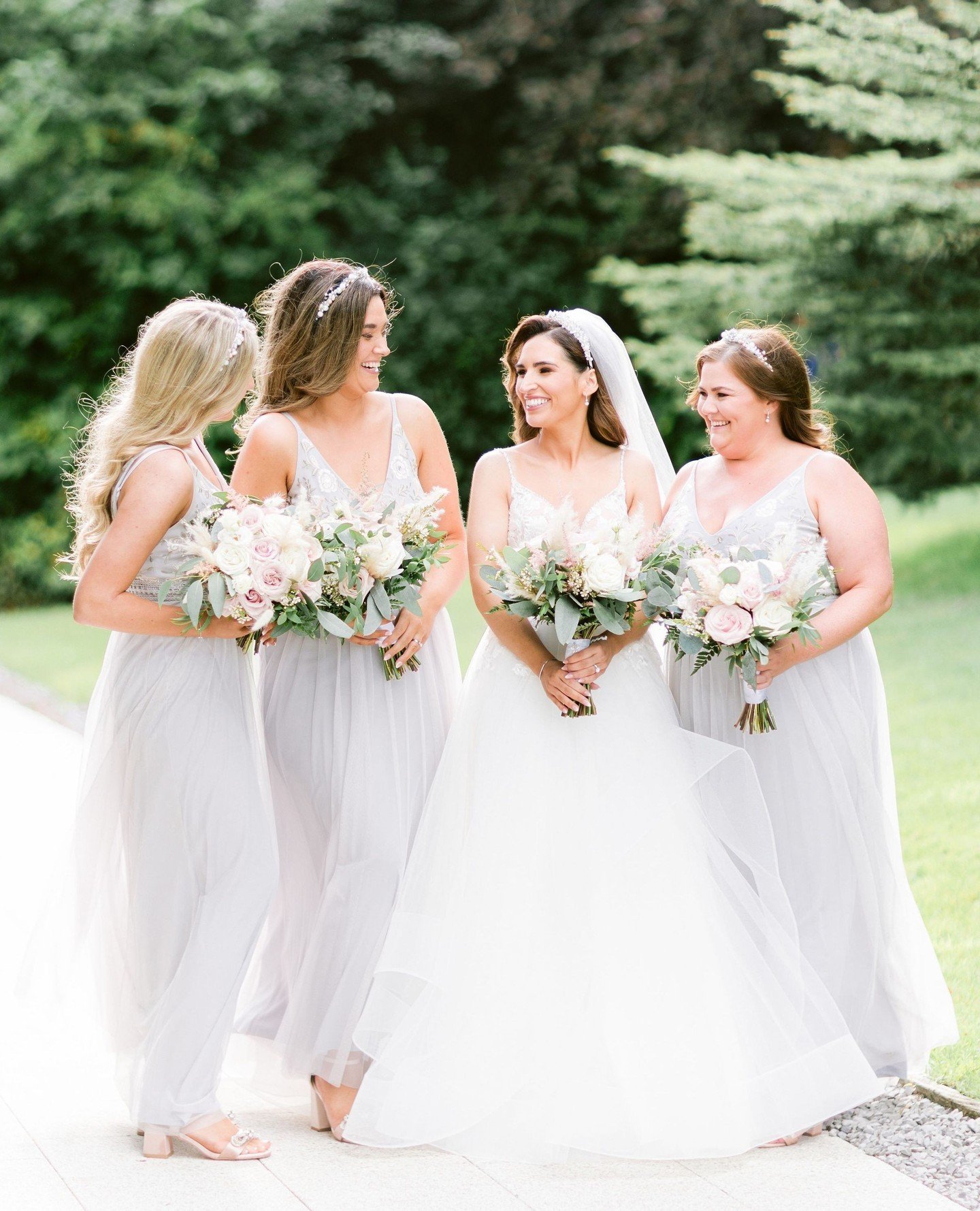 Bride Amy seen wearing #CZ2517 on her special day and shares her advice to future brides 🤍⁠
⁠
&quot;My advice to future brides is to enjoy the entire experience. Try not to stress over little things, it will all work out. Your wedding day goes so fa