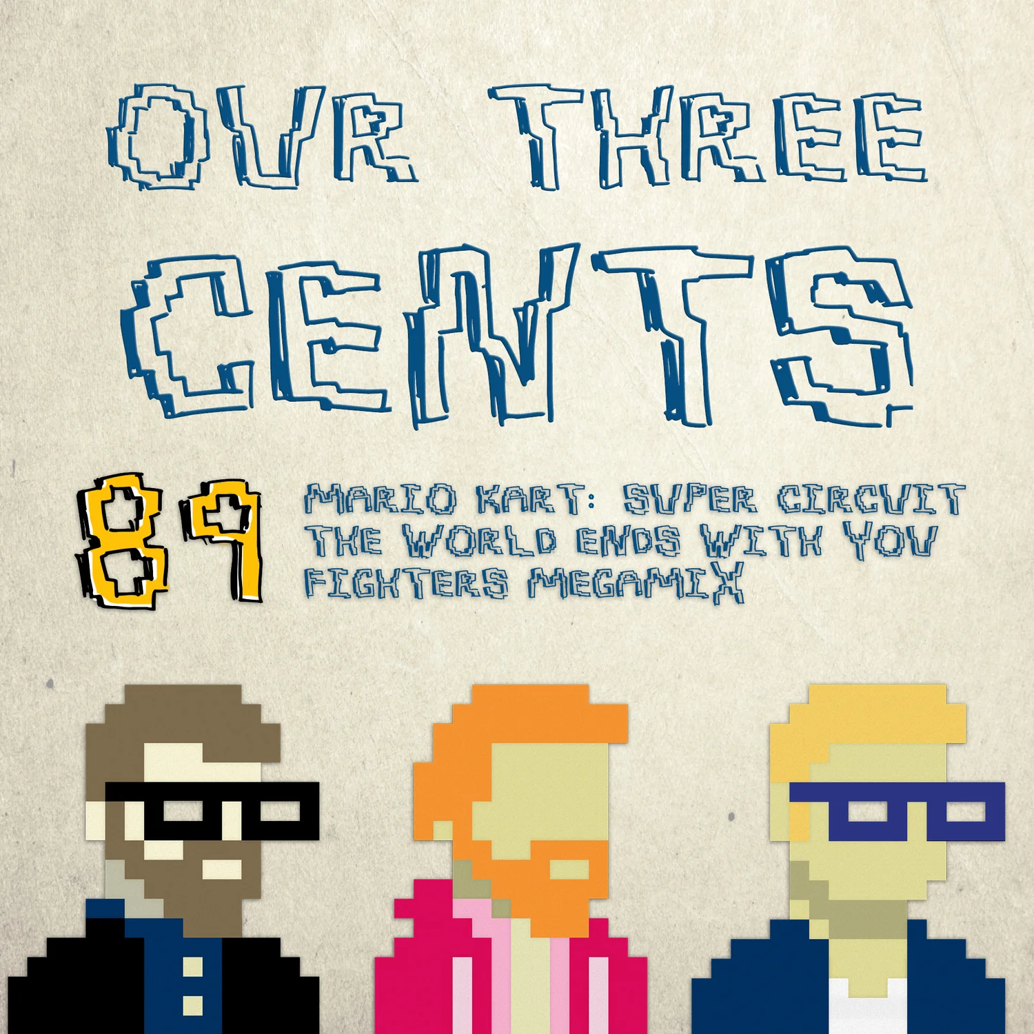 Number 89 - Mario Kart: Super Circuit, The World Ends with You, Fighters Megamix episode artwork