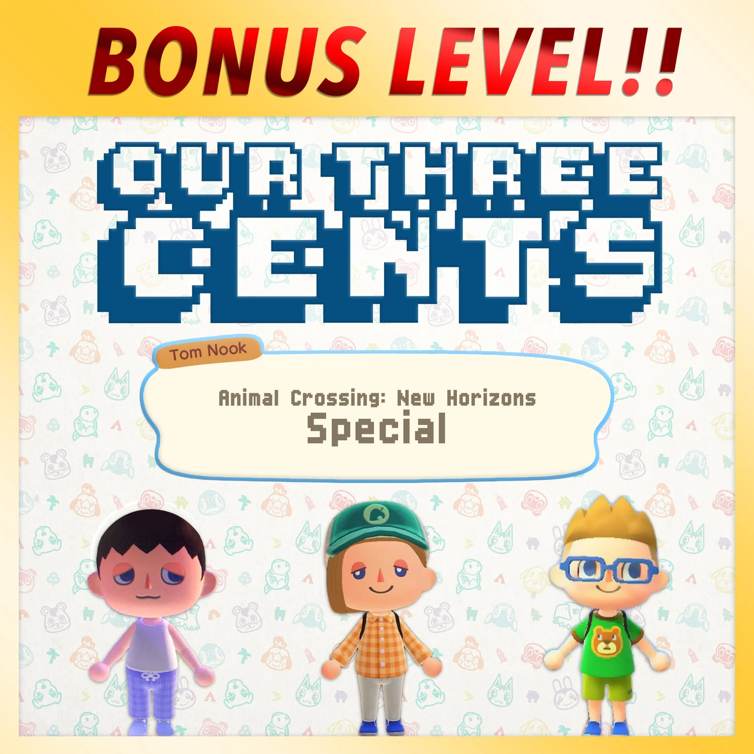 Bonus Level - Animal Crossing: New Horizons Special episode artwork