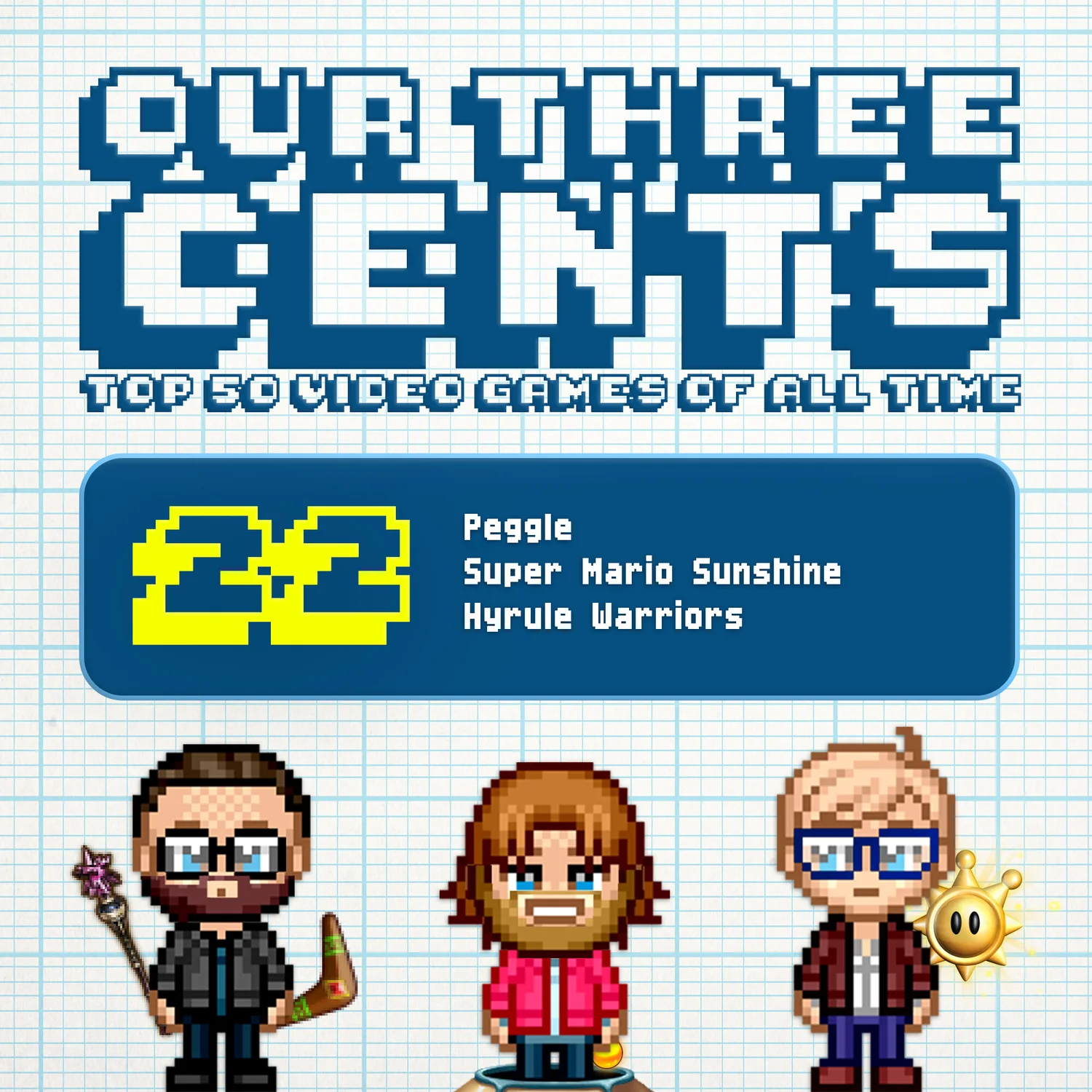 Number 22 - Peggle, Super Mario Sunshine, Hyrule Warriors