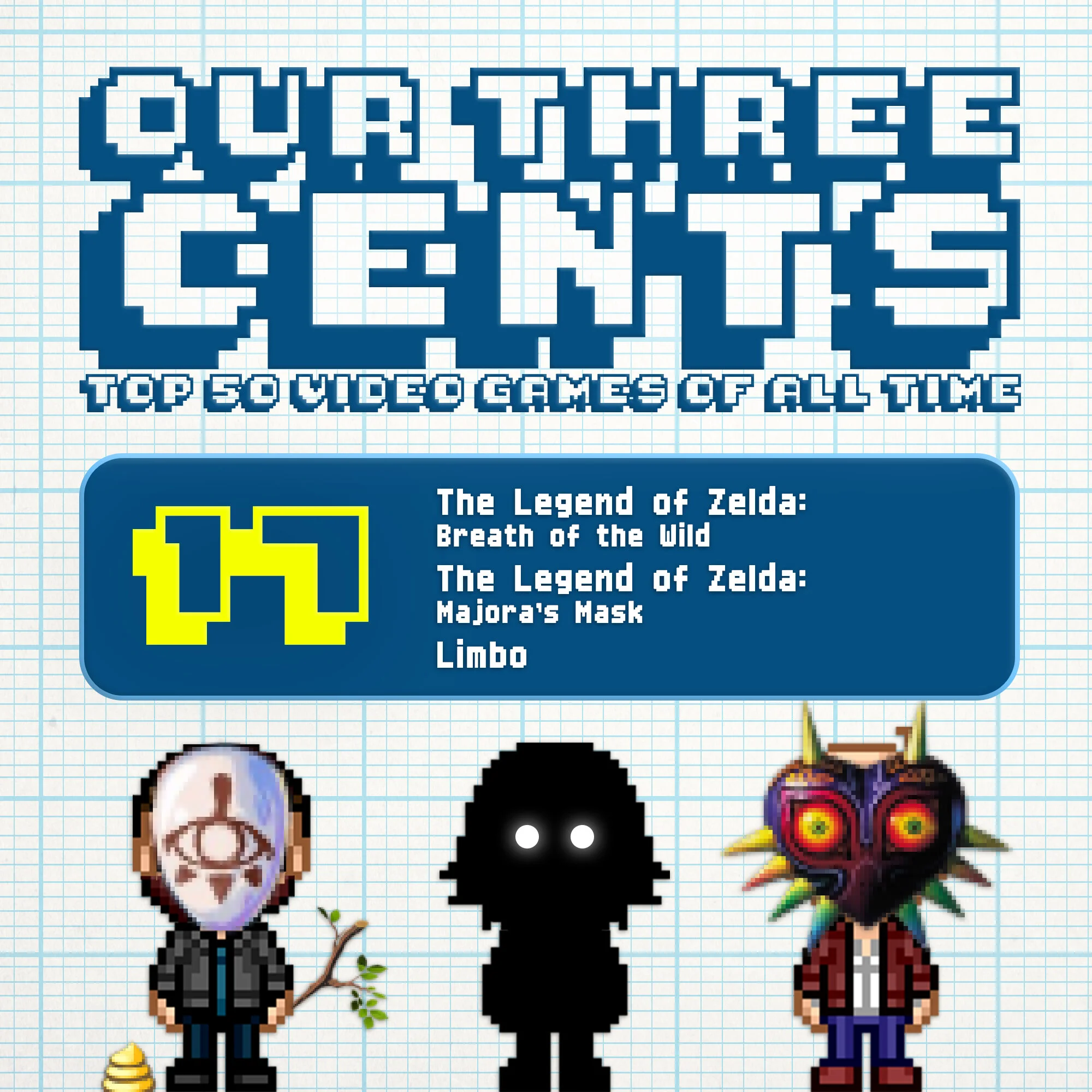 Number 17 - The Legend of Zelda: Breath of the Wild, The Legend of Zelda: Majora’s Mask, Limbo