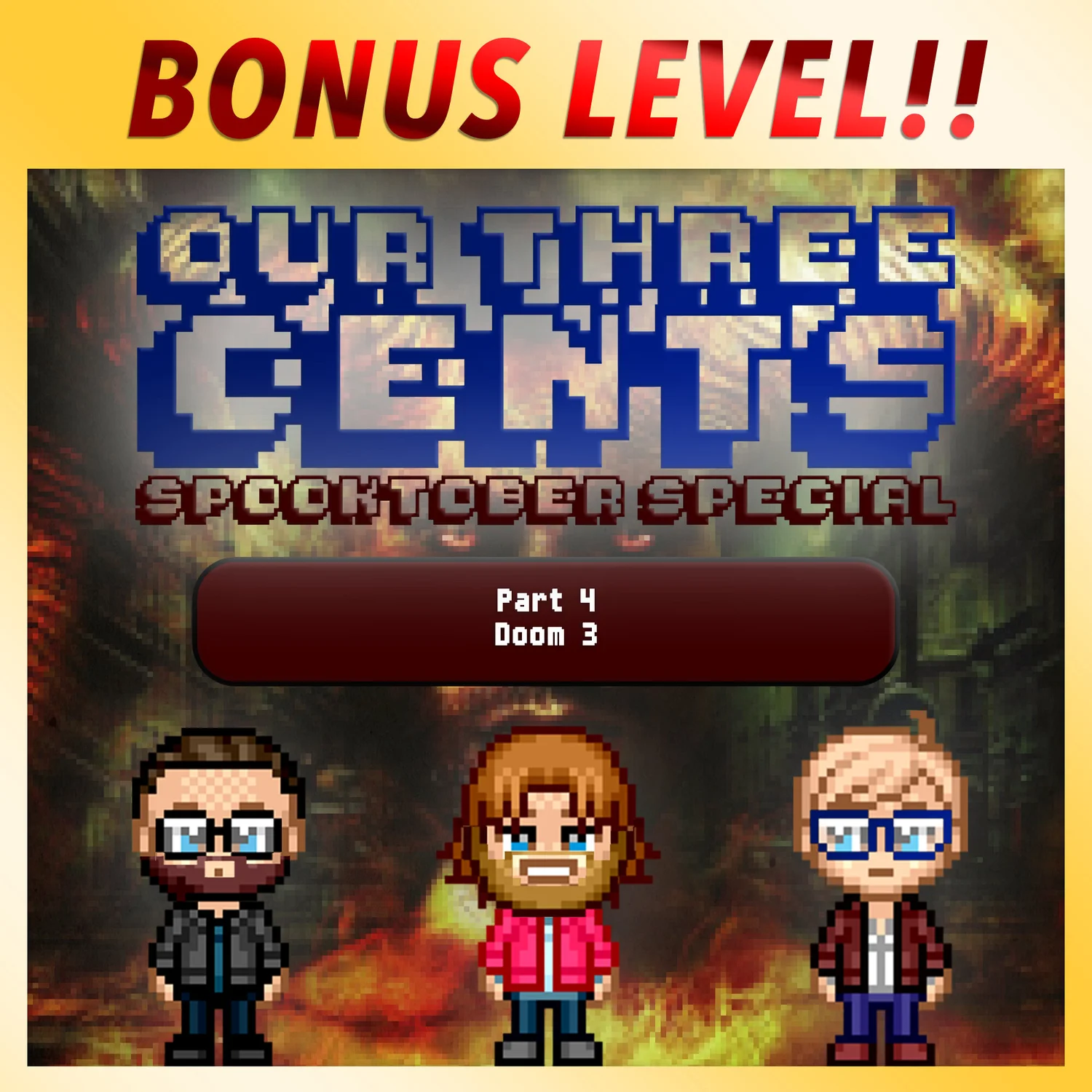 Bonus Level - Spooktober Special Part 4: Doom 3 episode artwork