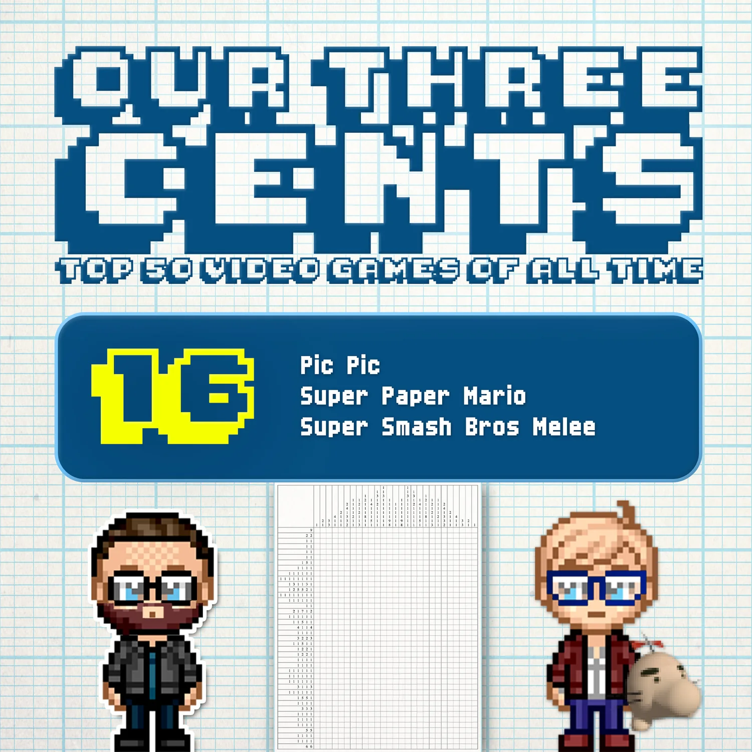 Number 16 - Pic Pic, Super Paper Mario, Super Smash Bros Melee