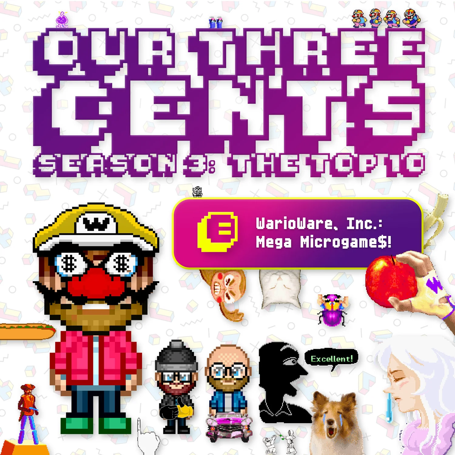 Number 8 (Chris Dow) - WarioWare, Inc.: Mega Microgame$! episode artwork