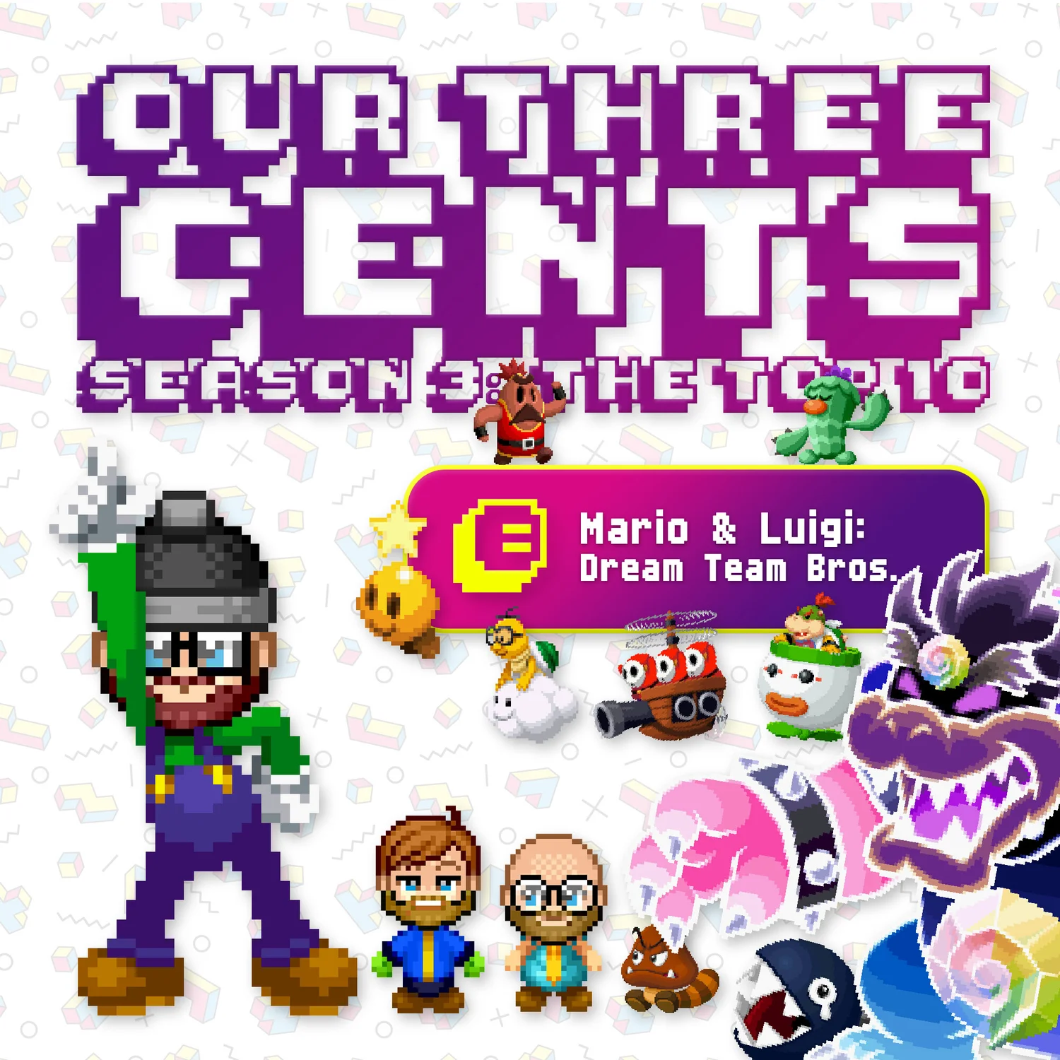 Number 8 (Minty Booth) - Mario & Luigi: Dream Team Bros. episode artwork