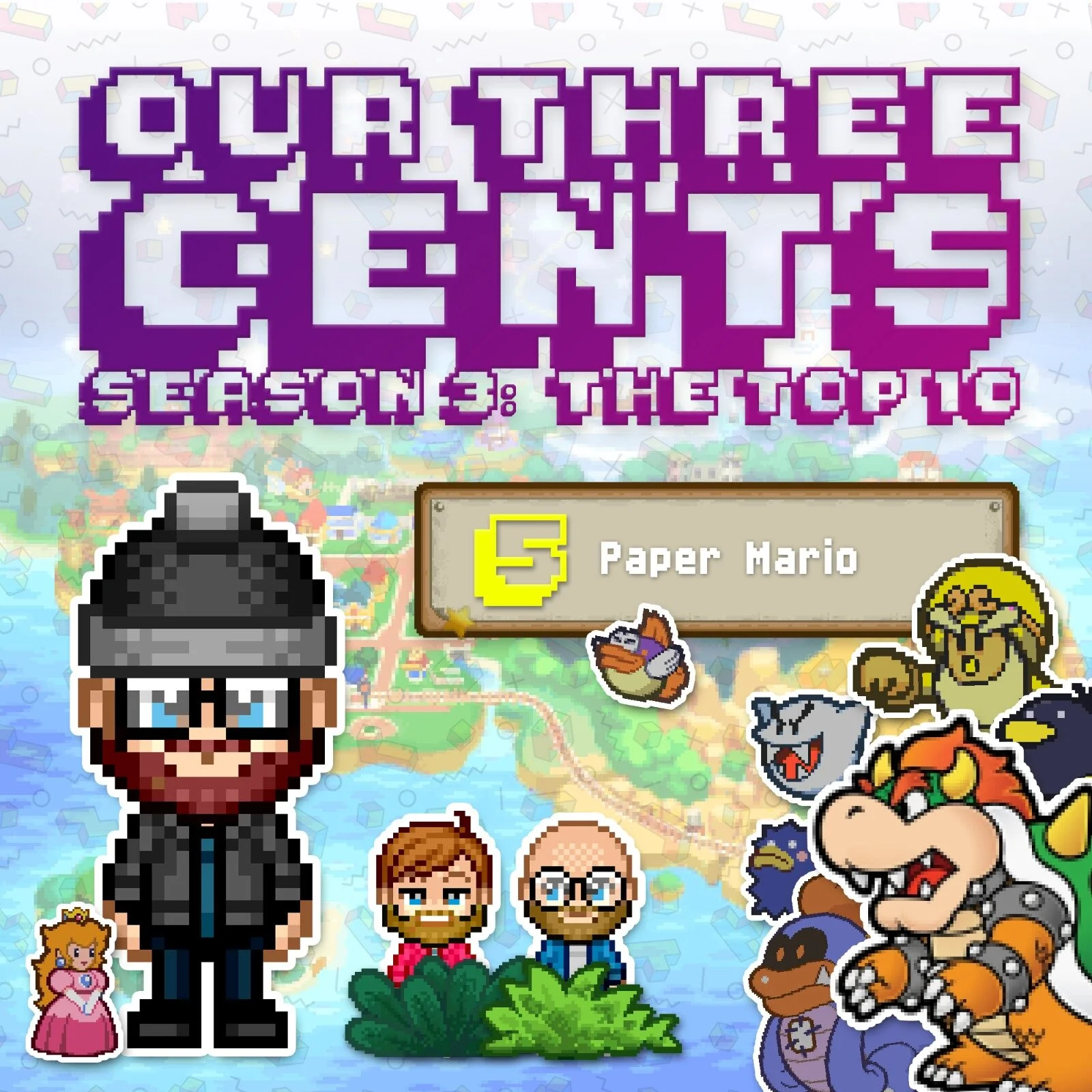 Number 5 (Minty Booth) - Paper Mario