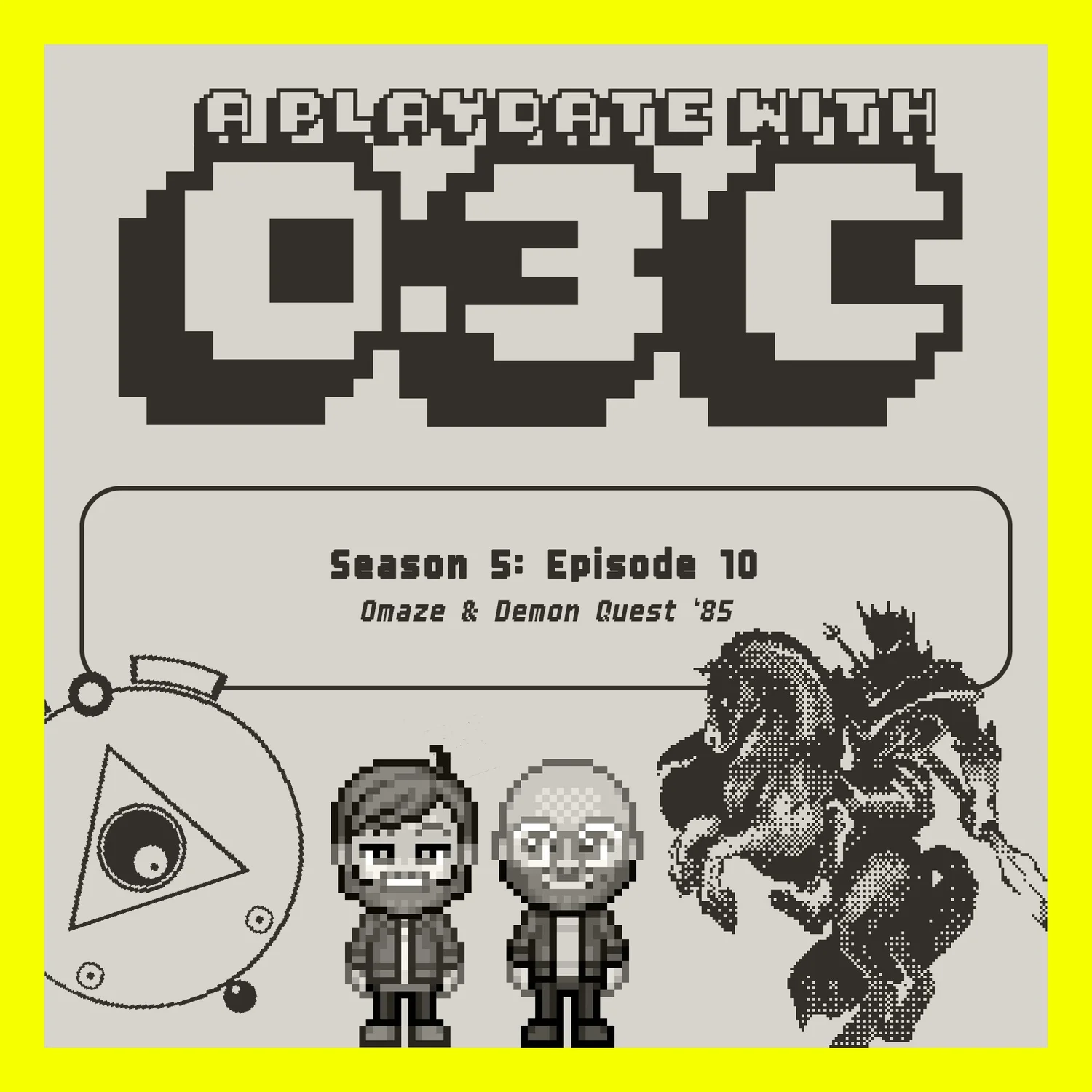 Playdate Update: OMAZE & Demon Quest '85