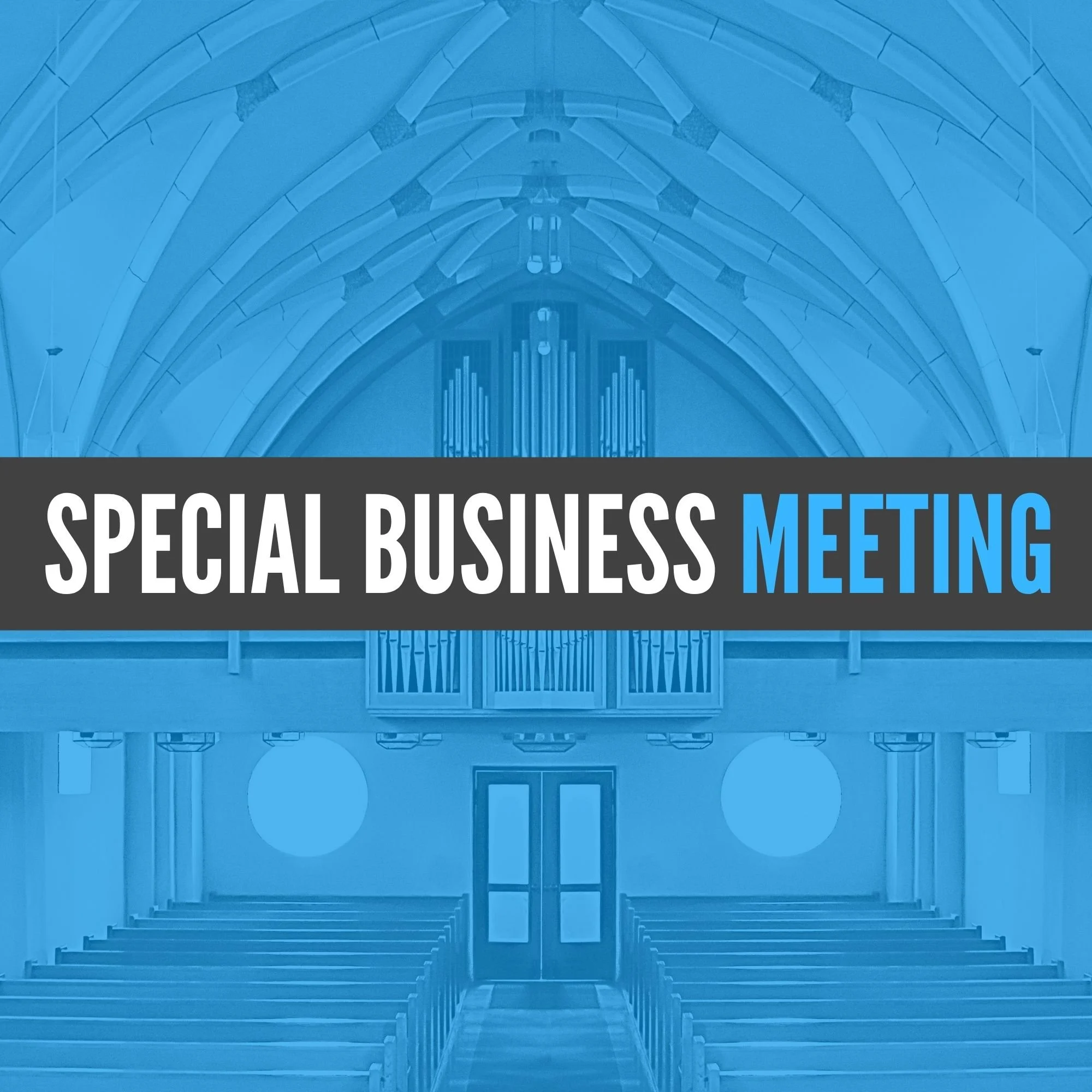 Special Business Meeting