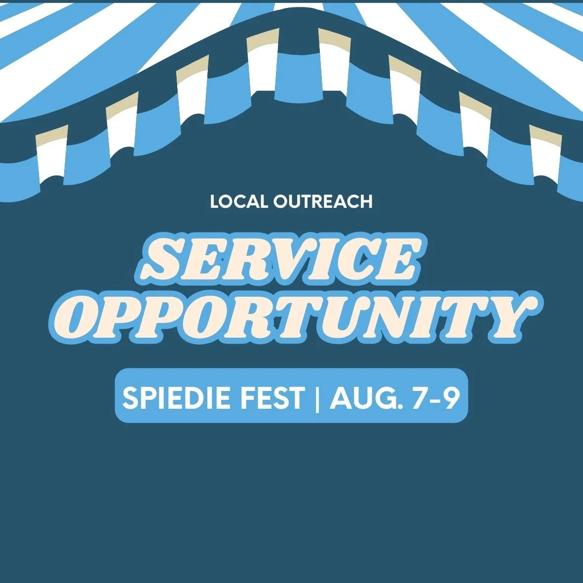 Volunteering at Spiedie Fest