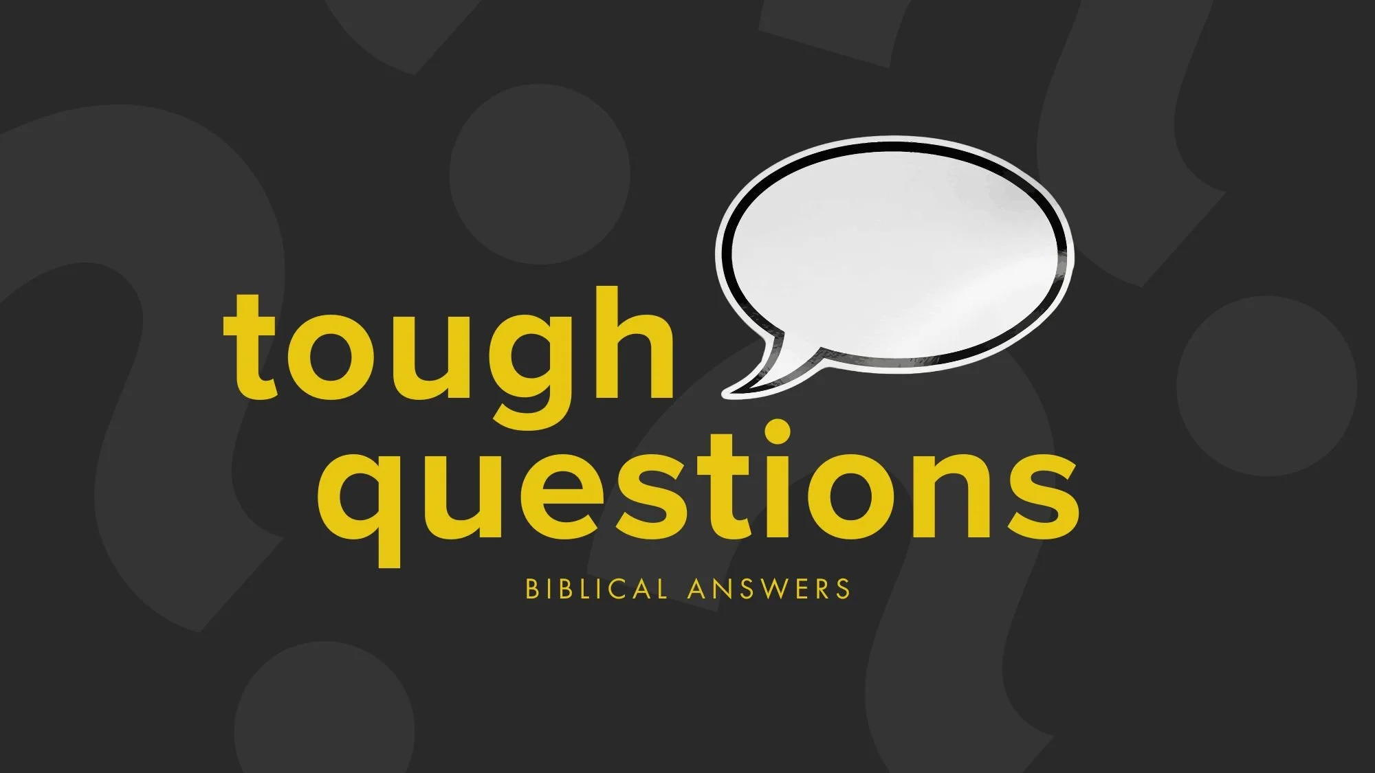 Questions About Salvation