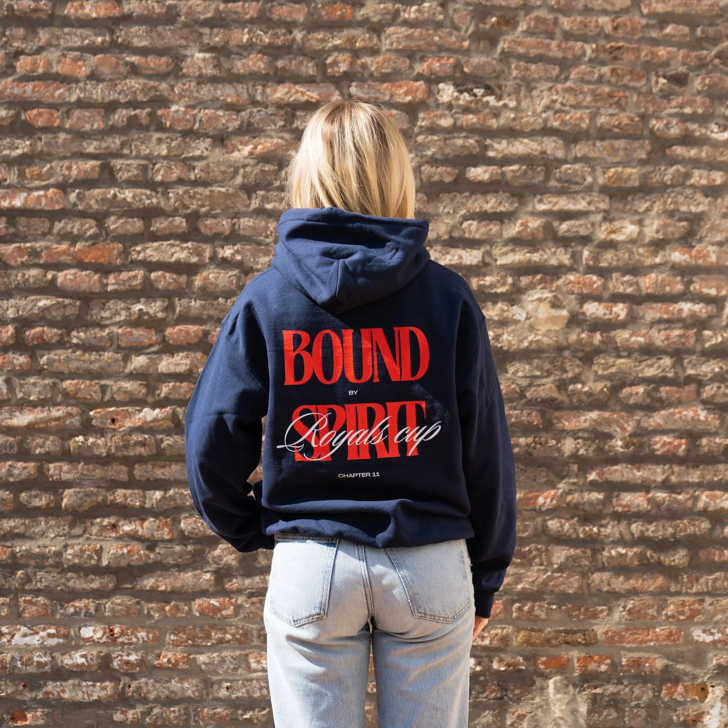 Bound by Spirit Hoodie Blue